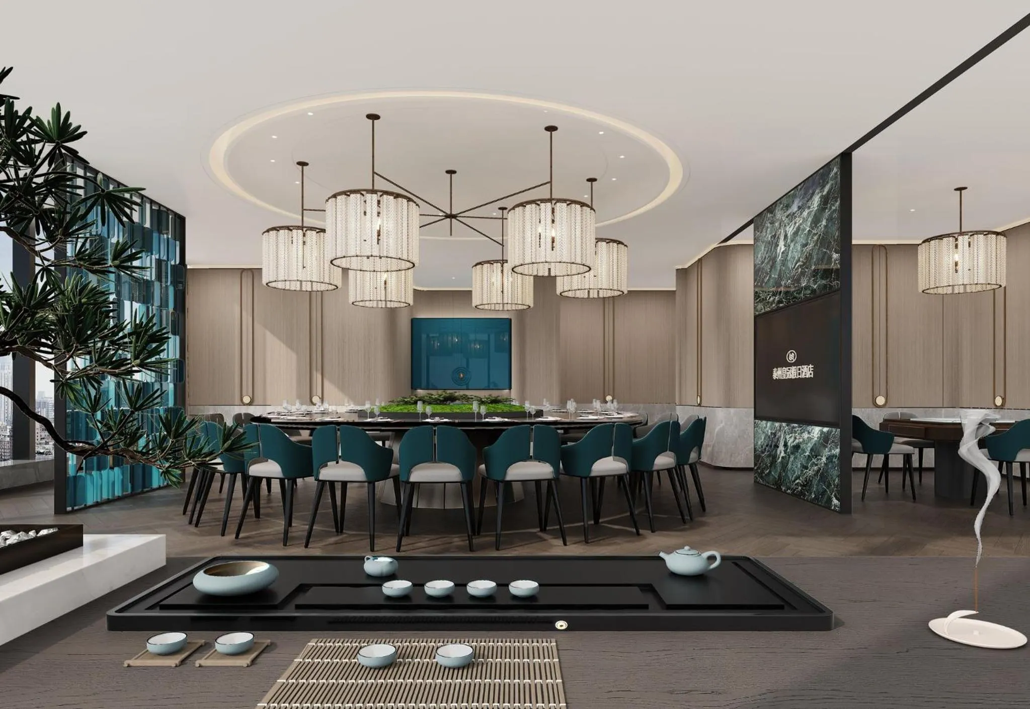 Restaurant/places to eat in Crowne Plaza Taizhou City Center by IHG