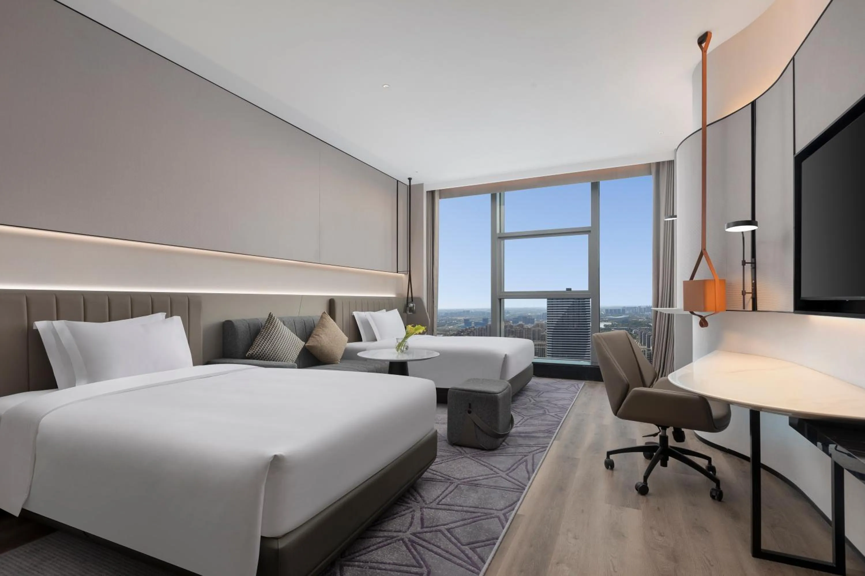 Photo of the whole room in Crowne Plaza Taizhou City Center by IHG