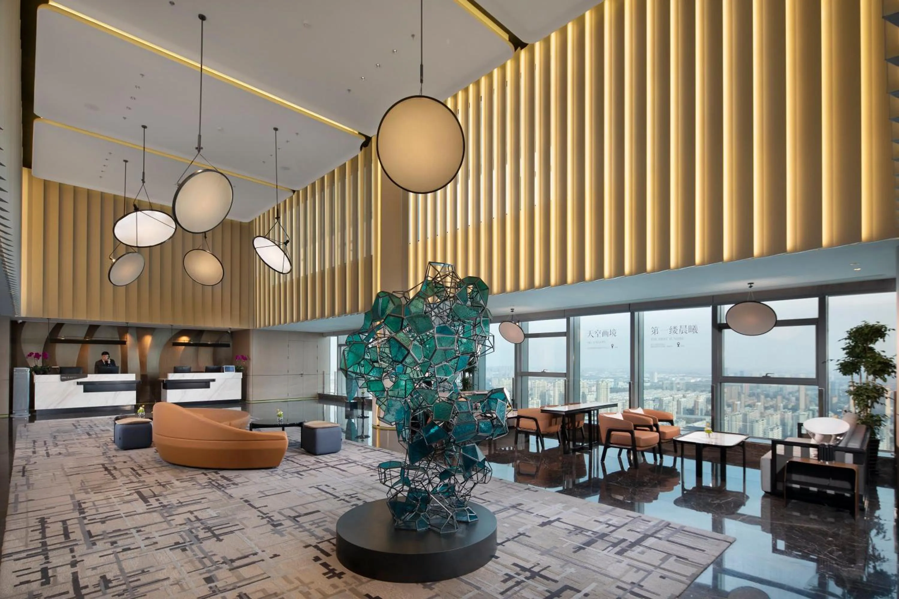 Property building in Crowne Plaza Taizhou City Center by IHG