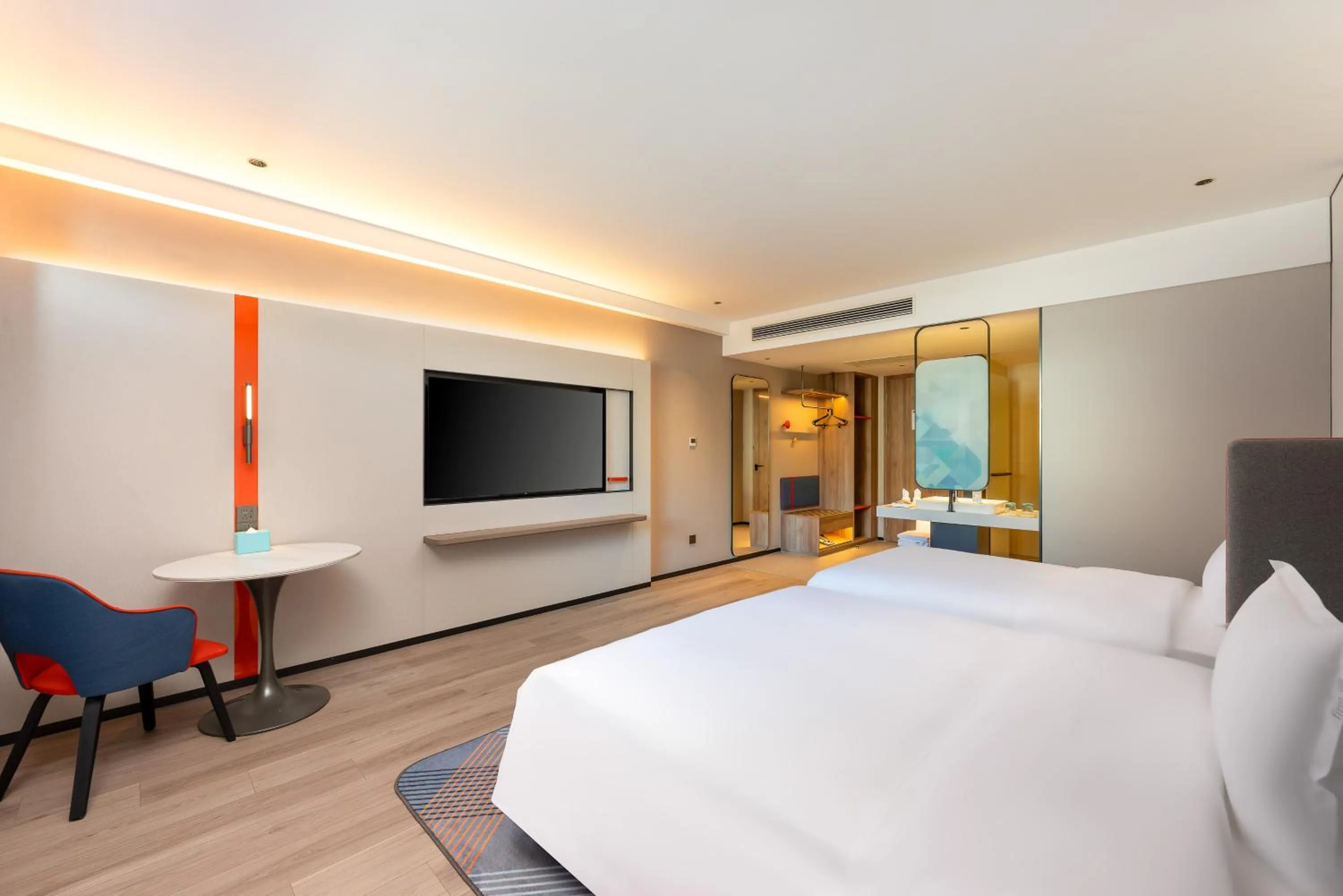 Bed in Holiday Inn Express Luoyang Longmen by IHG