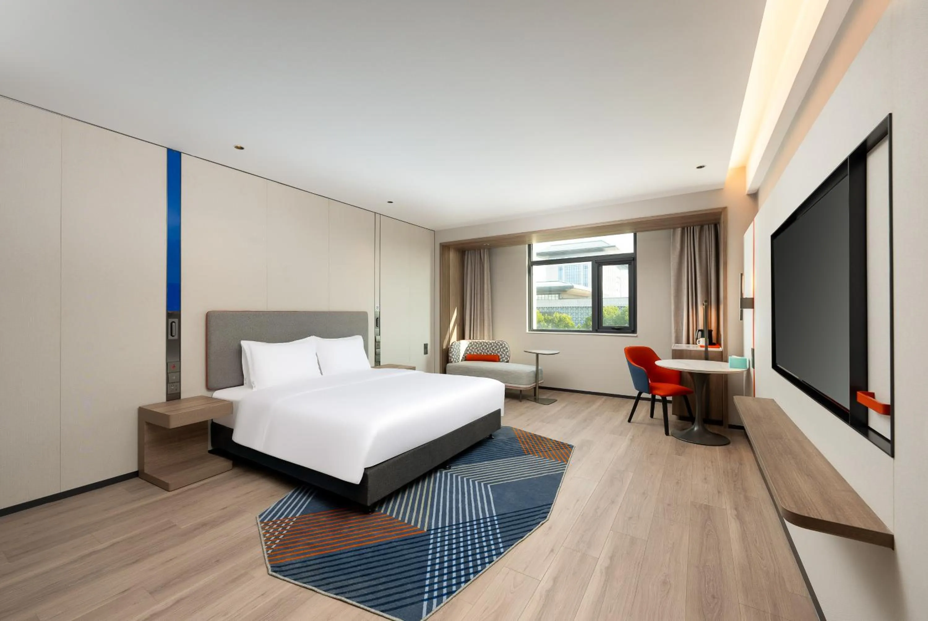 Bed in Holiday Inn Express Luoyang Longmen by IHG