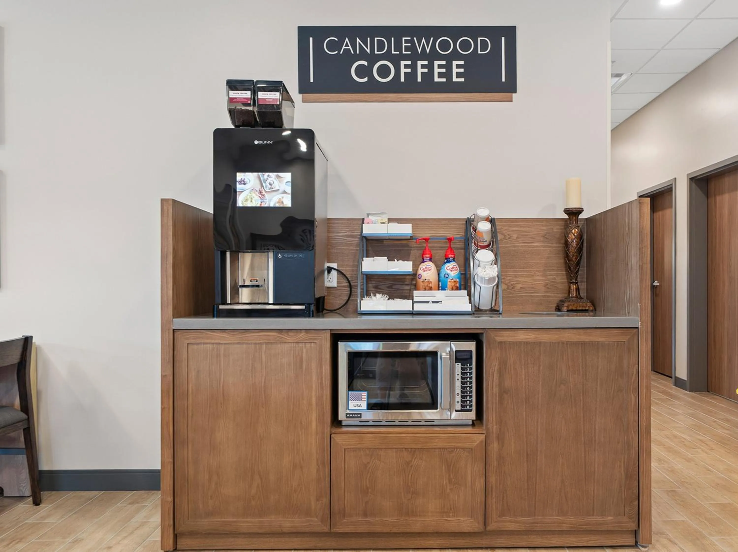 Lobby or reception in Candlewood Suites Perry-National Fairground Area by IHG