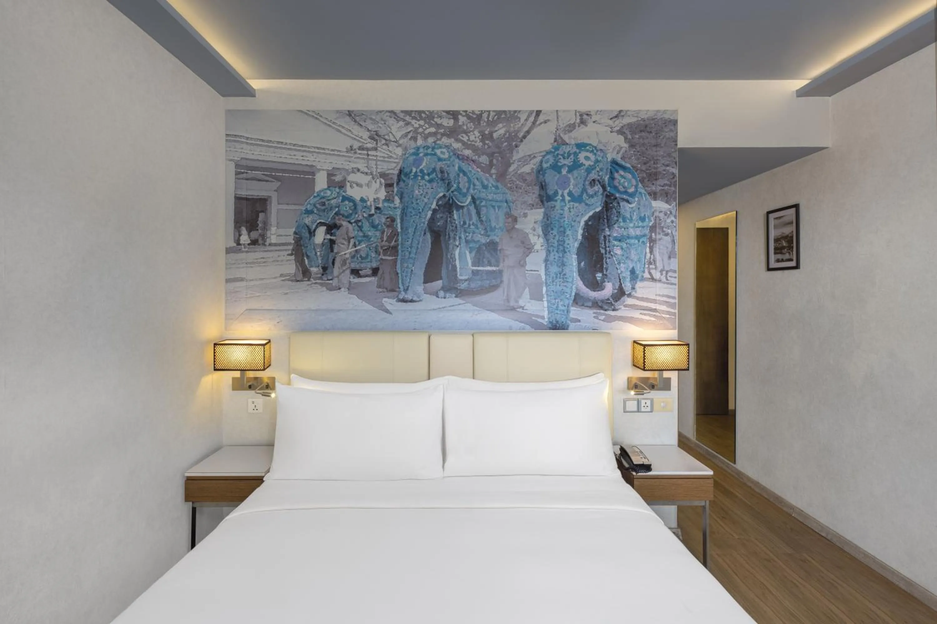 Bed in Radisson Hotel Kandy