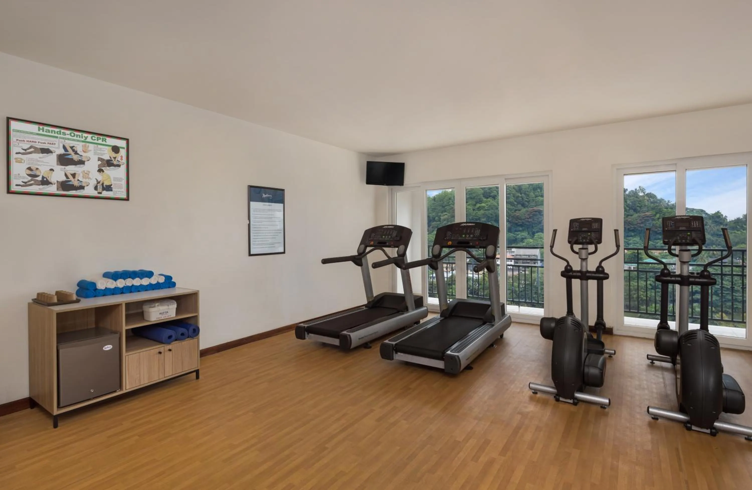 Fitness centre/facilities in Radisson Hotel Kandy