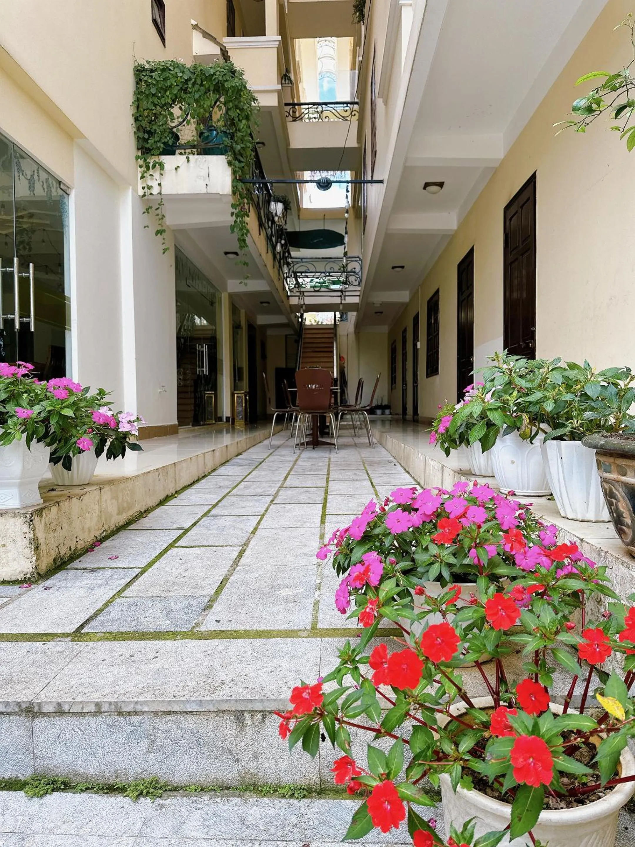 Facade/entrance in Le Petit Paris Dalat Hotel