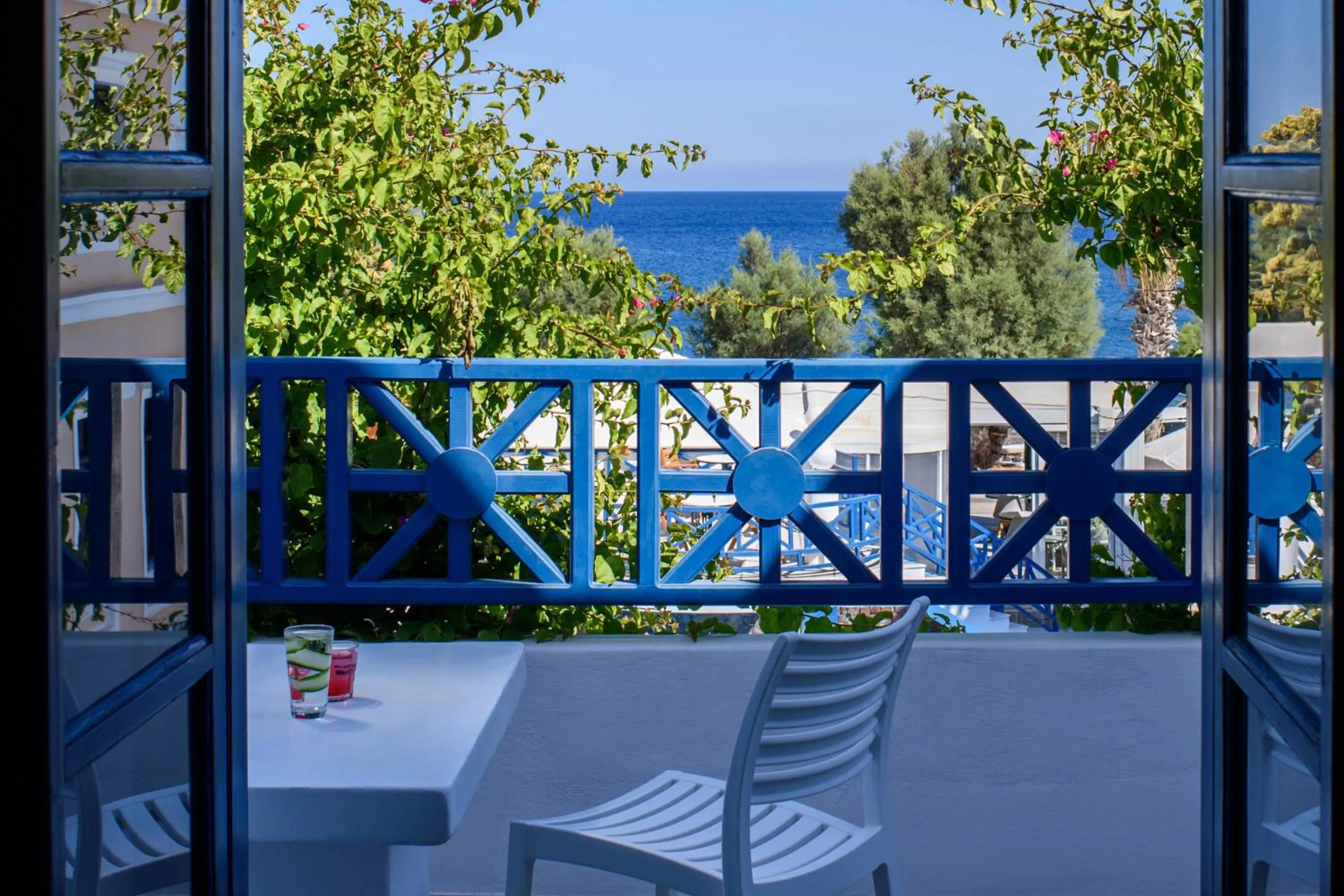 Balcony/Terrace in Veggera Beach Hotel