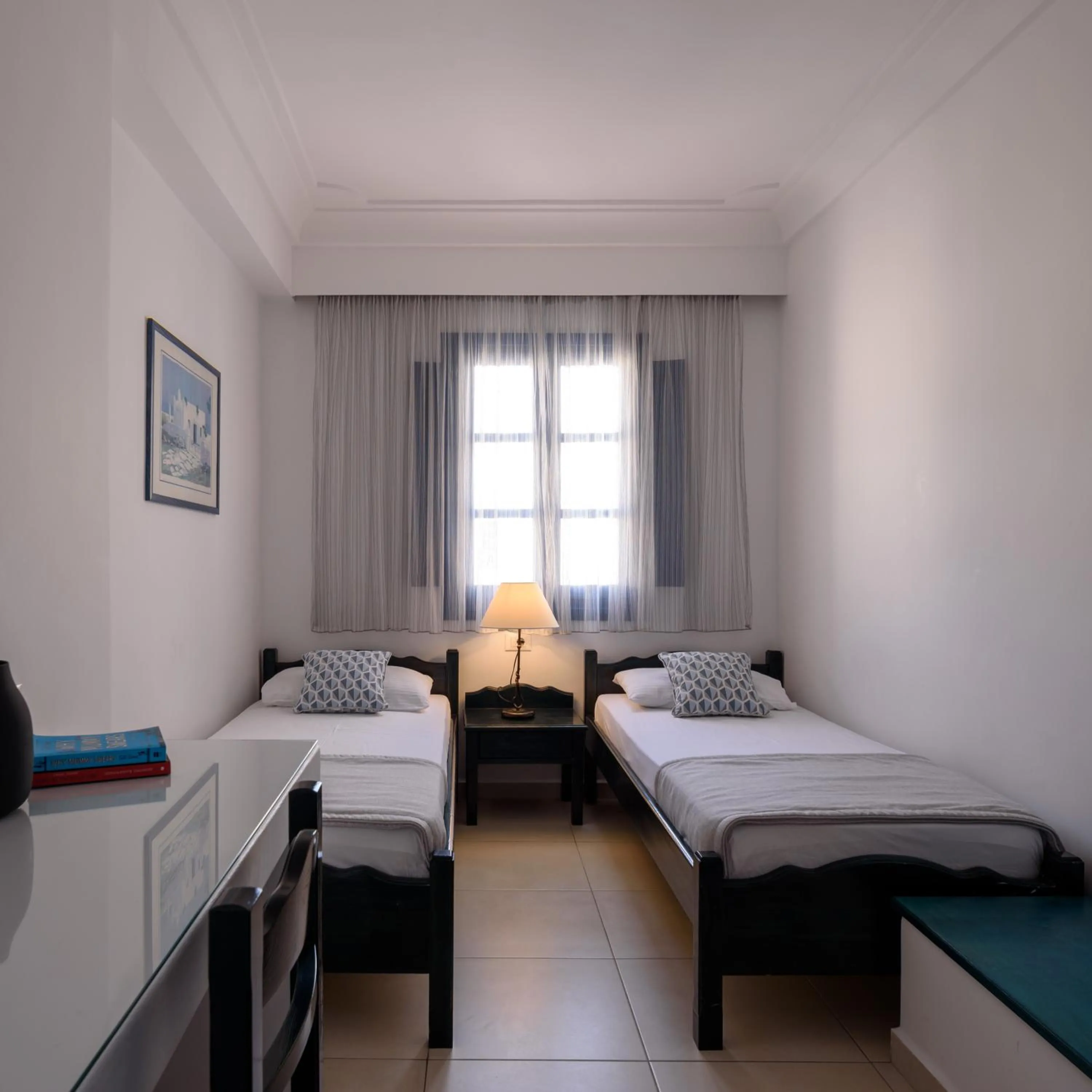 Bed in Veggera Beach Hotel