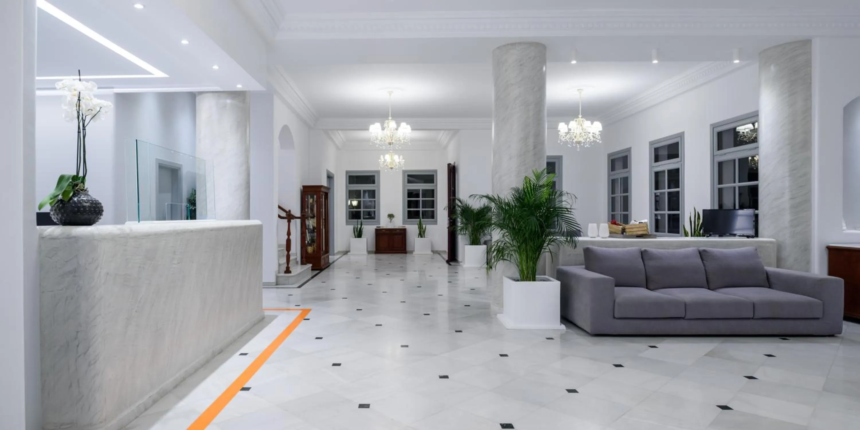 Lobby or reception in Veggera Beach Hotel