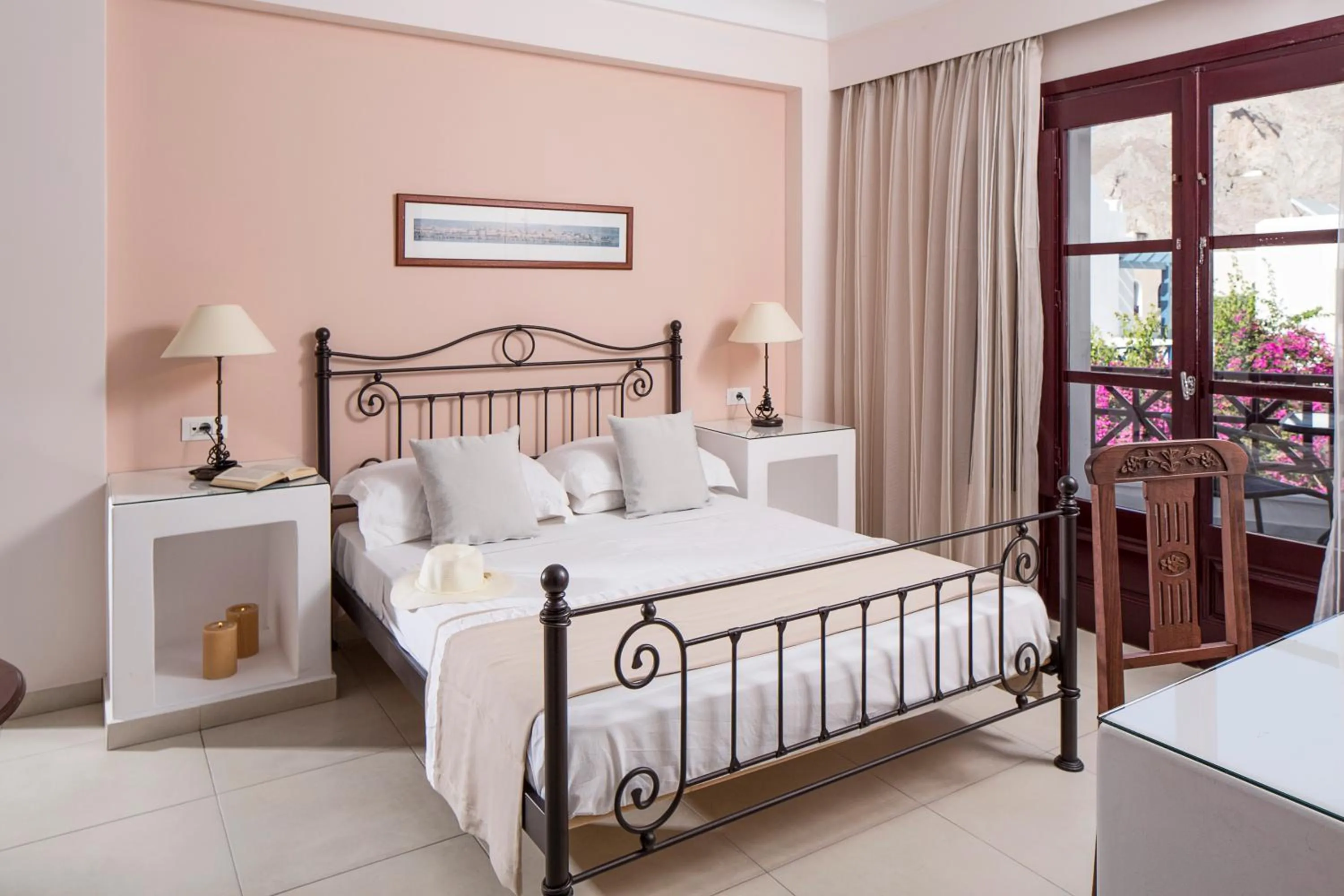 Decorative detail, Bed in Veggera Beach Hotel