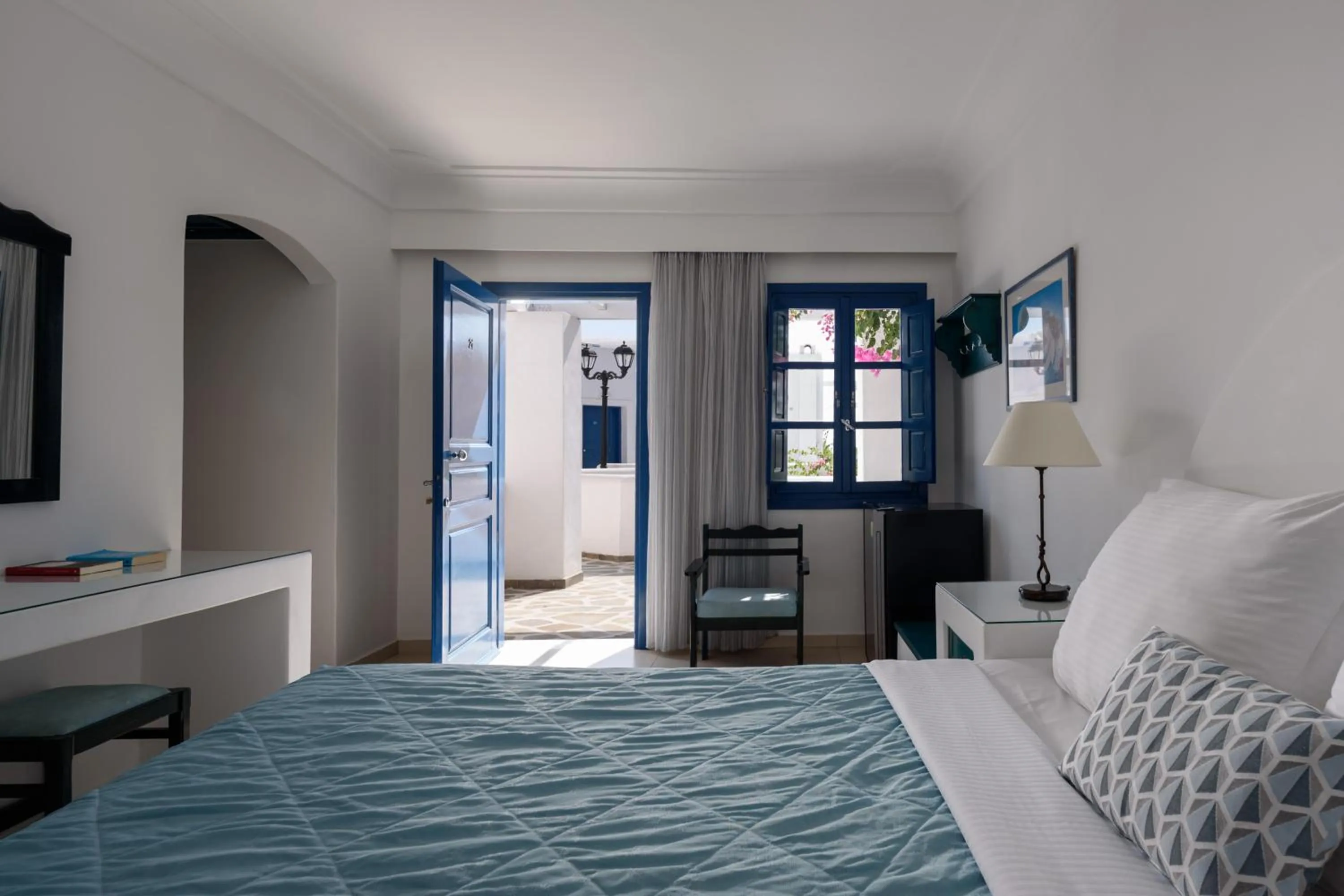 Bed in Veggera Beach Hotel