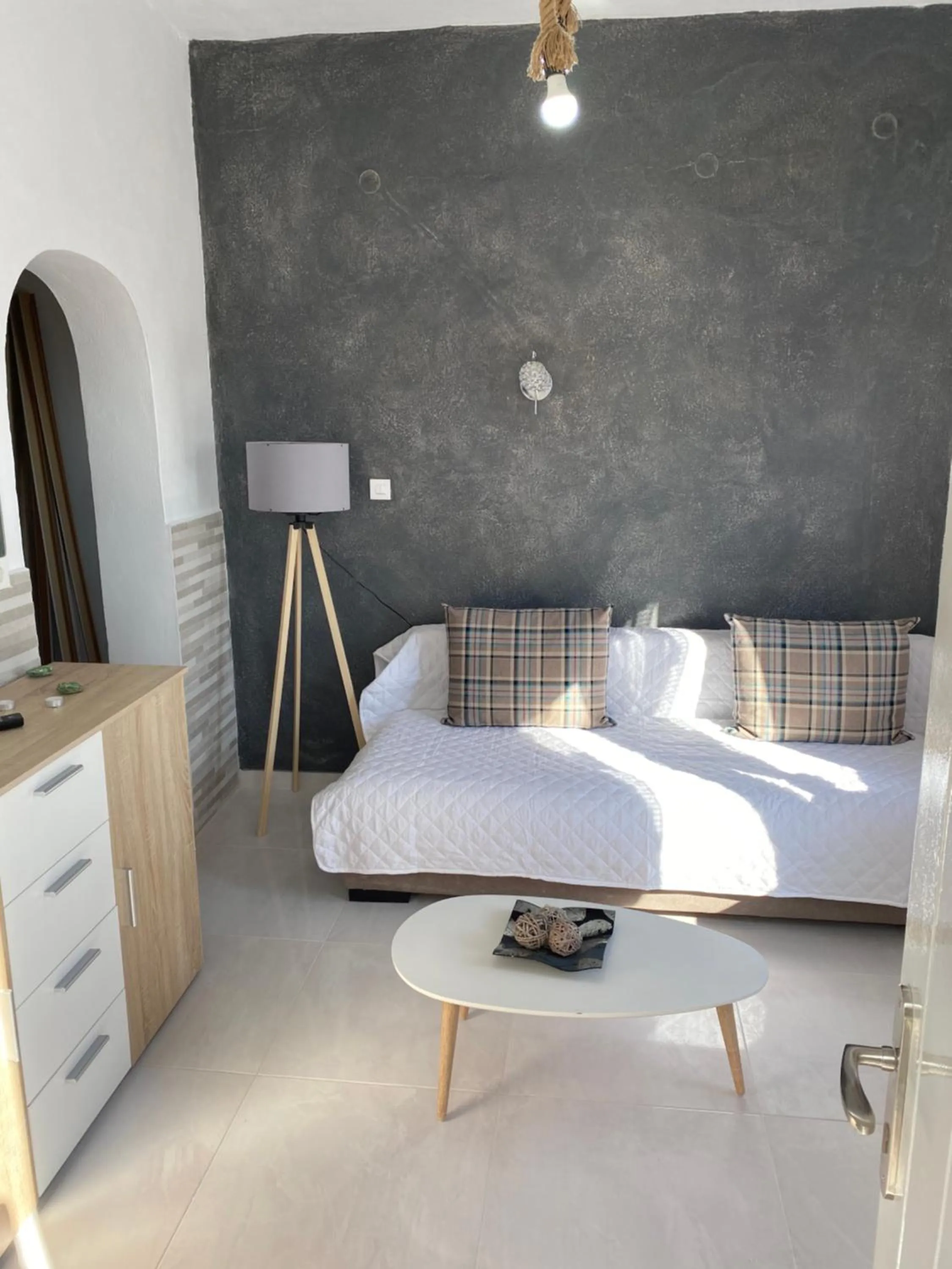 Living room, Bed in Villa Anto