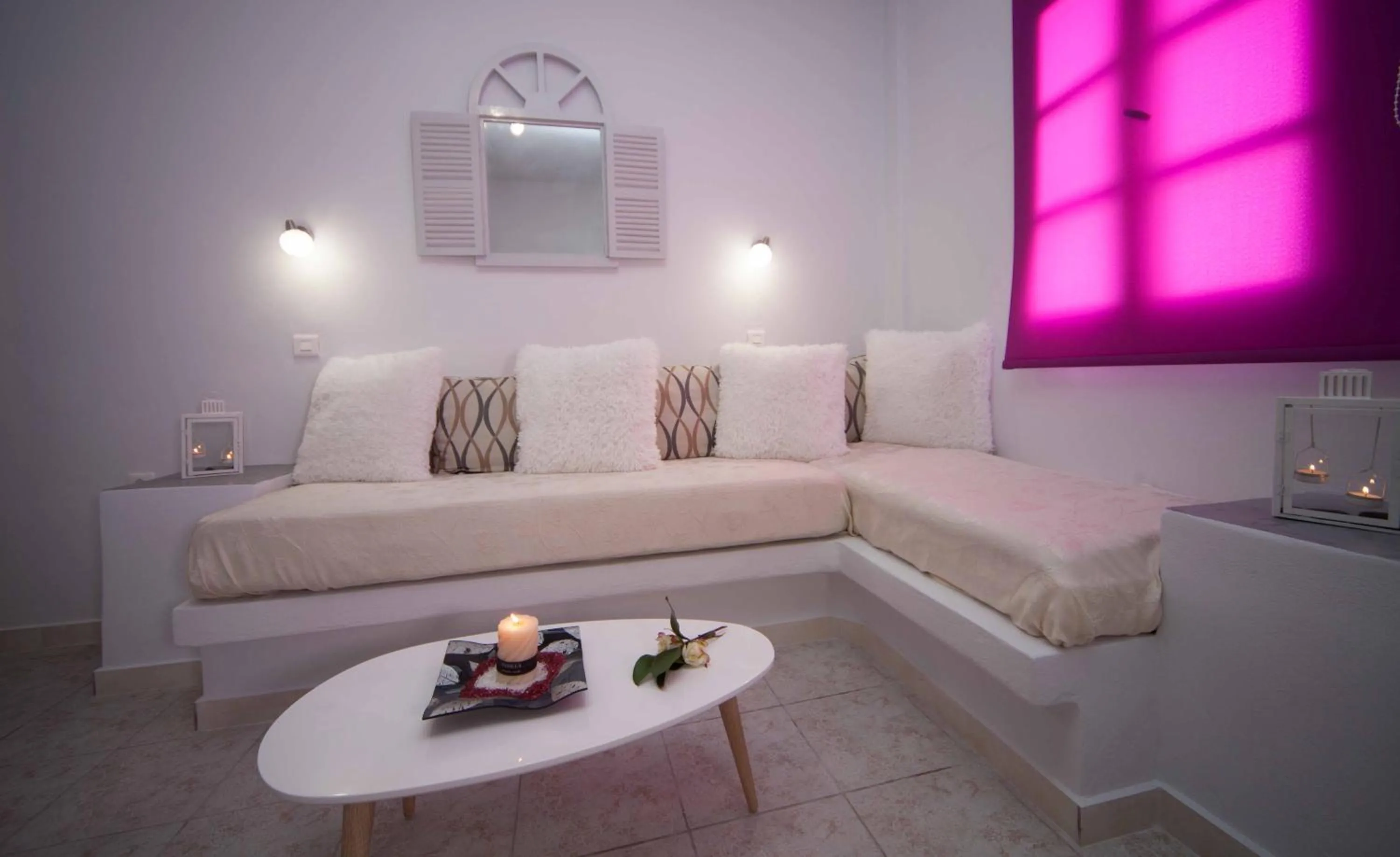 Seating area in Villa Anto