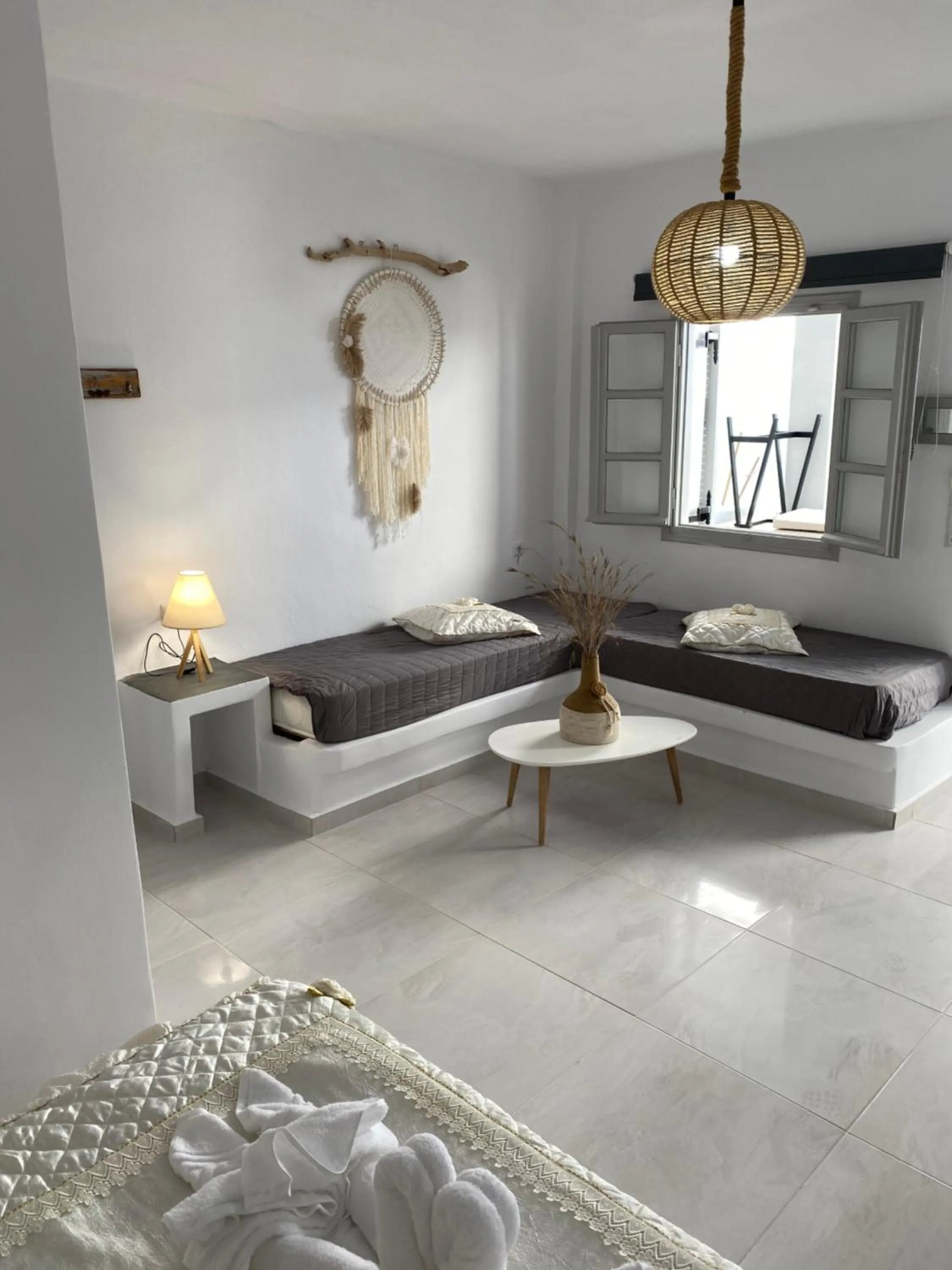 Living room, Bed in Villa Anto