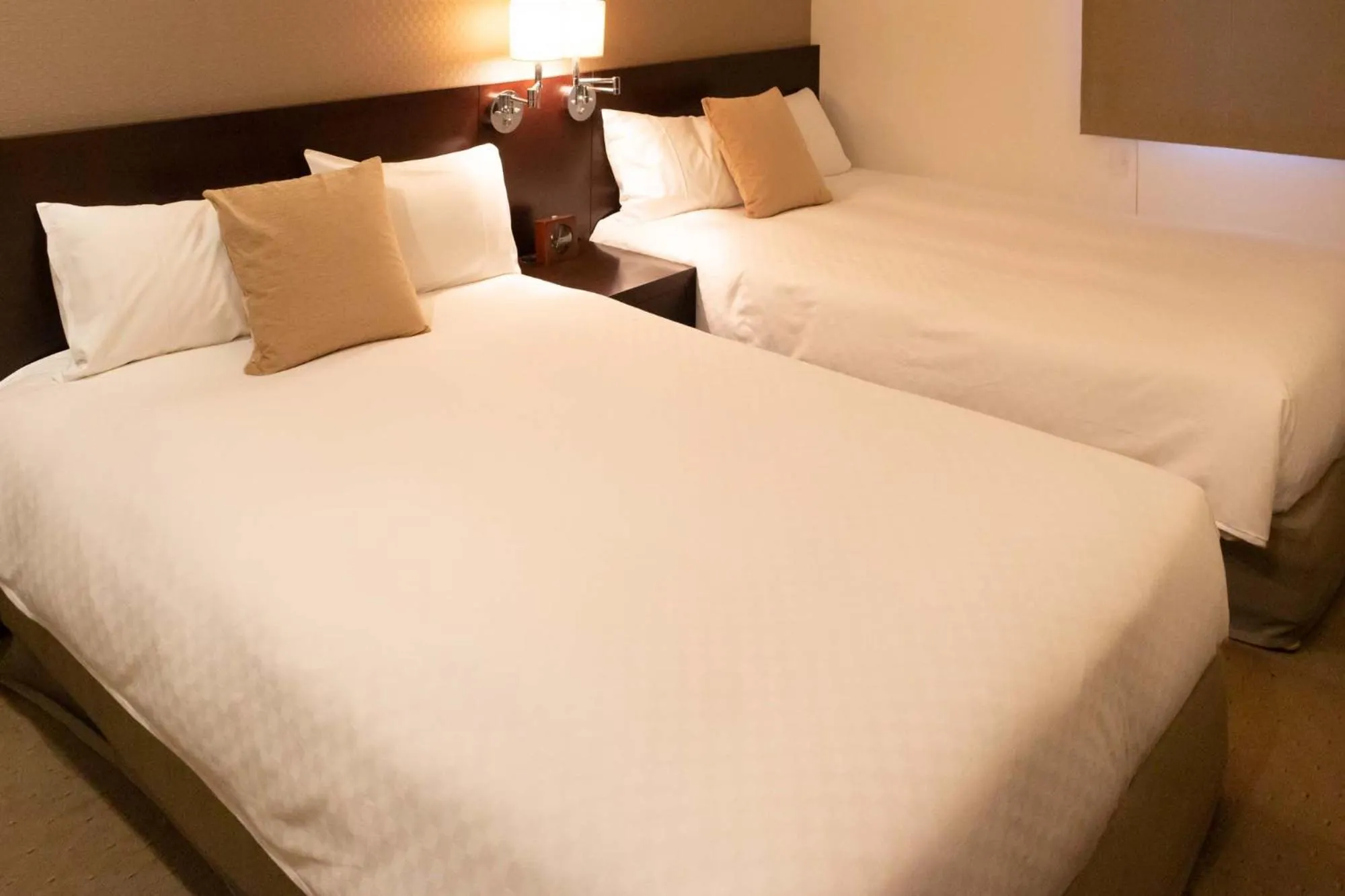 Bed in Hotel Massimo Mishima