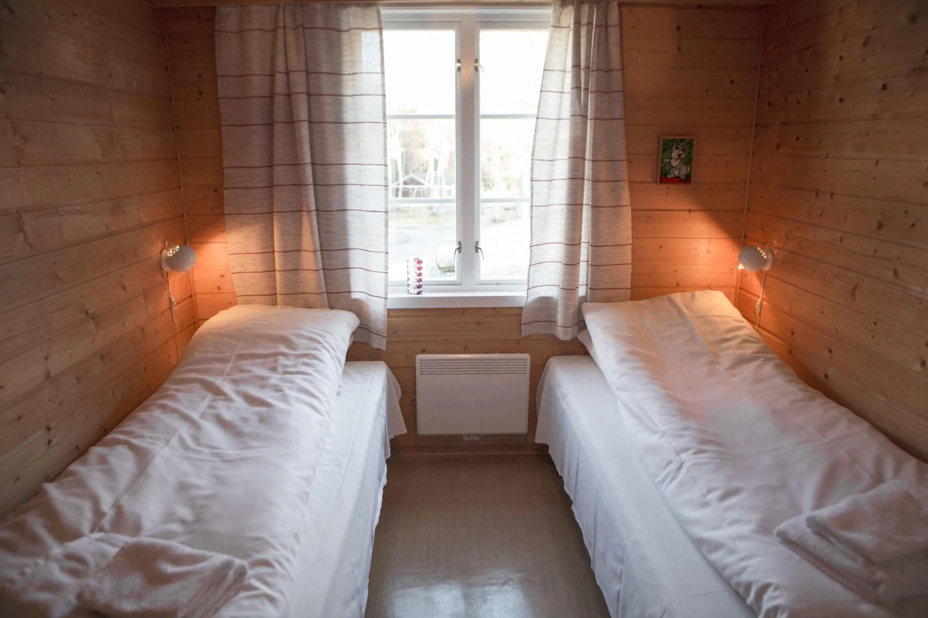 Bed in Phillipshaugen Lodge