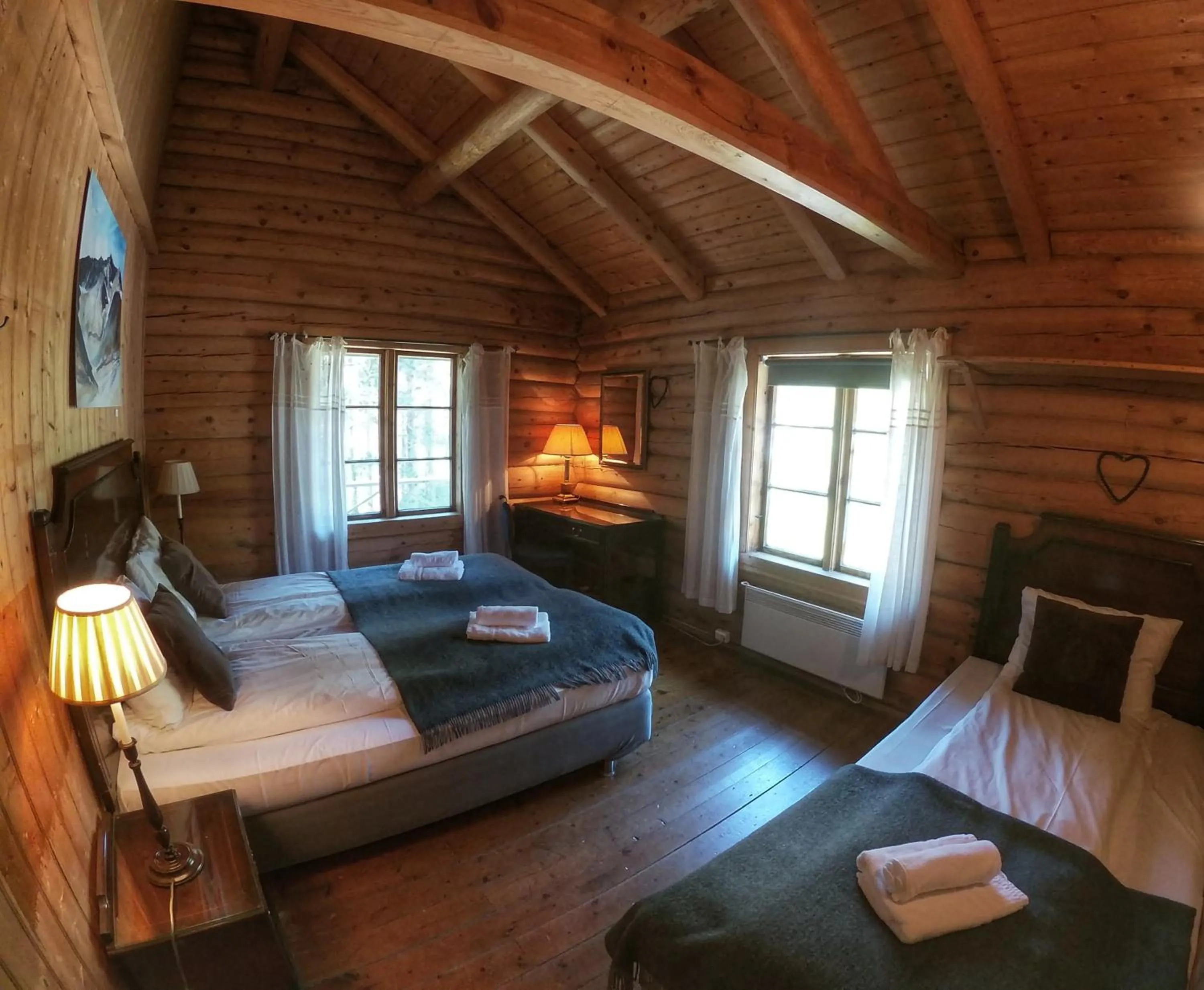 Bedroom, Bed in Phillipshaugen Lodge