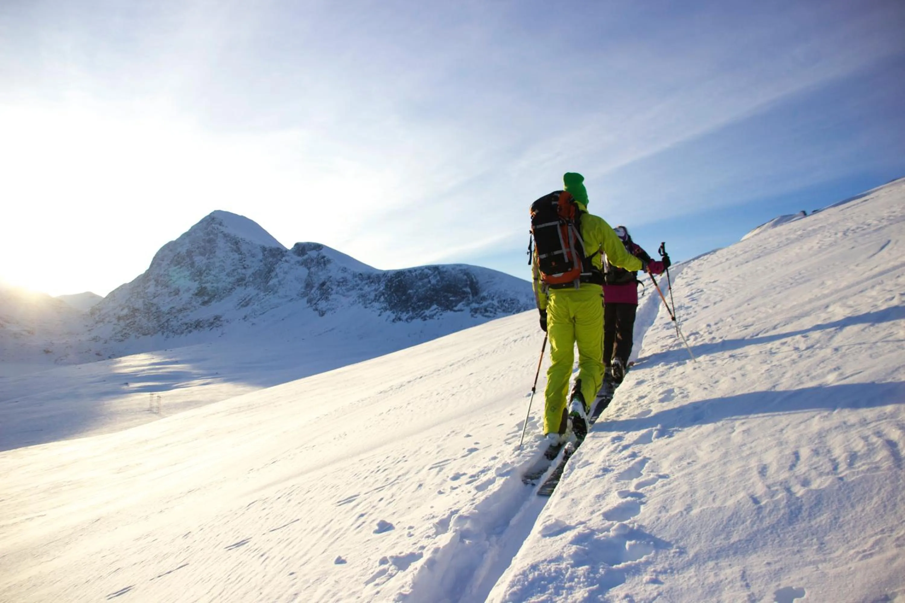 Skiing in Phillipshaugen Lodge