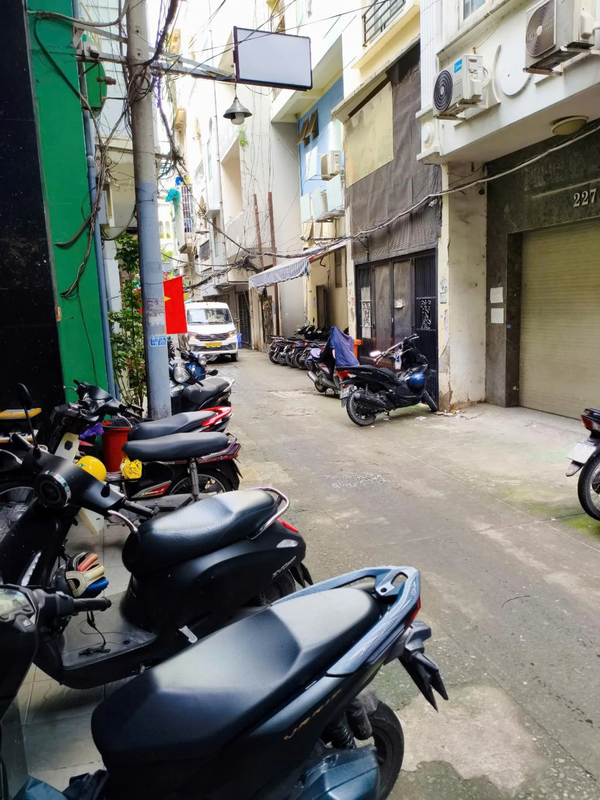 Off site in M&H Hotel