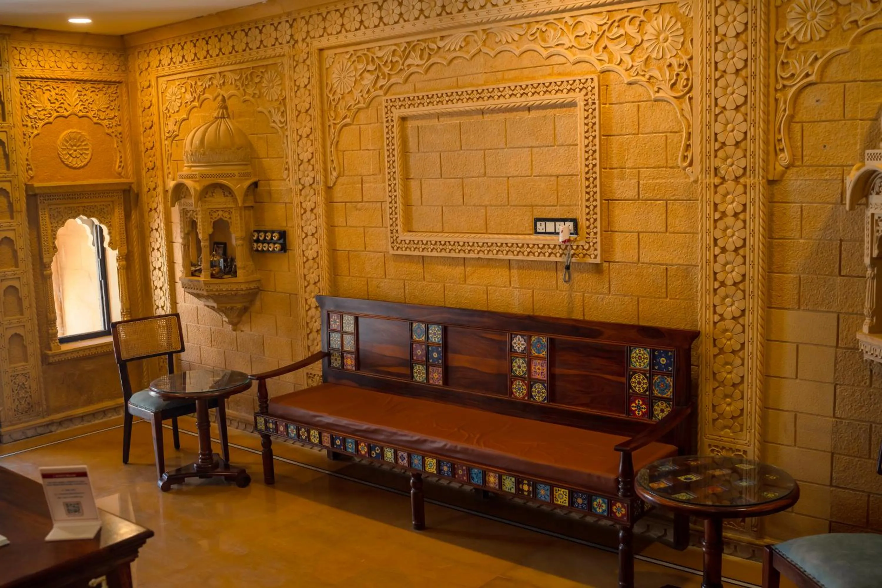 Lobby or reception in Hotel Durjay Garh