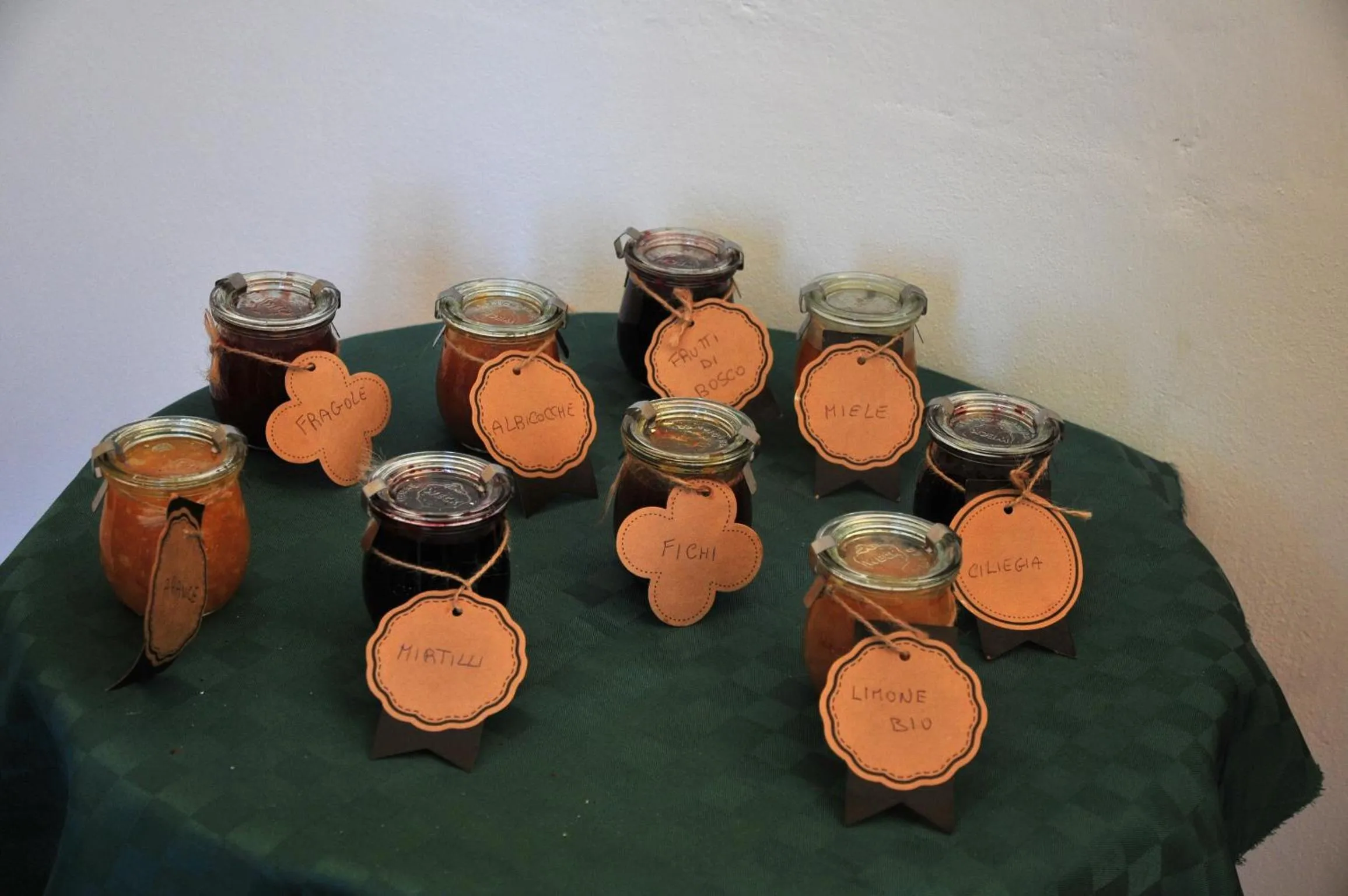 Continental breakfast in Villa Boldrini b&b