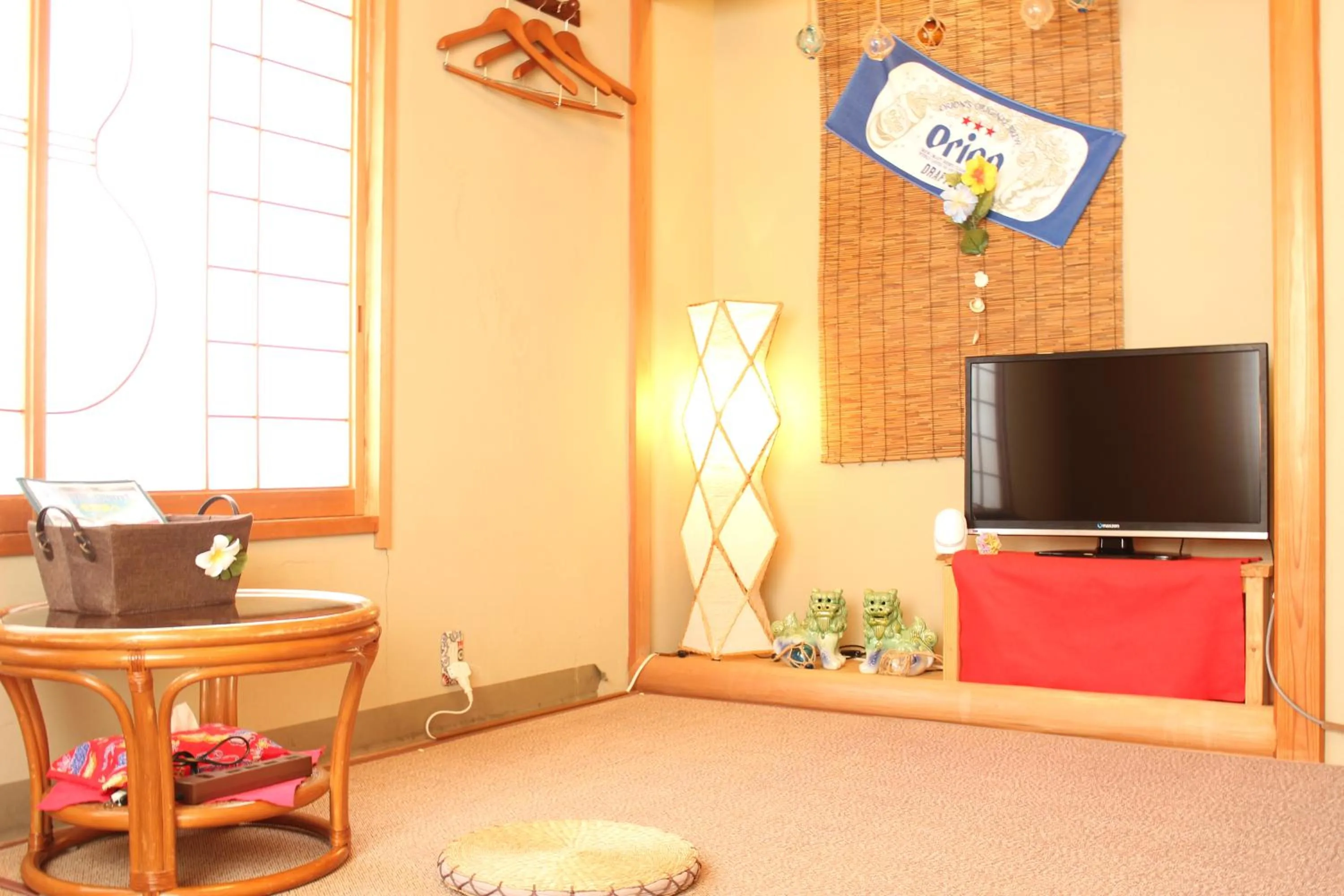 Photo of the whole room in Okinawa Minshuku Kariyushi