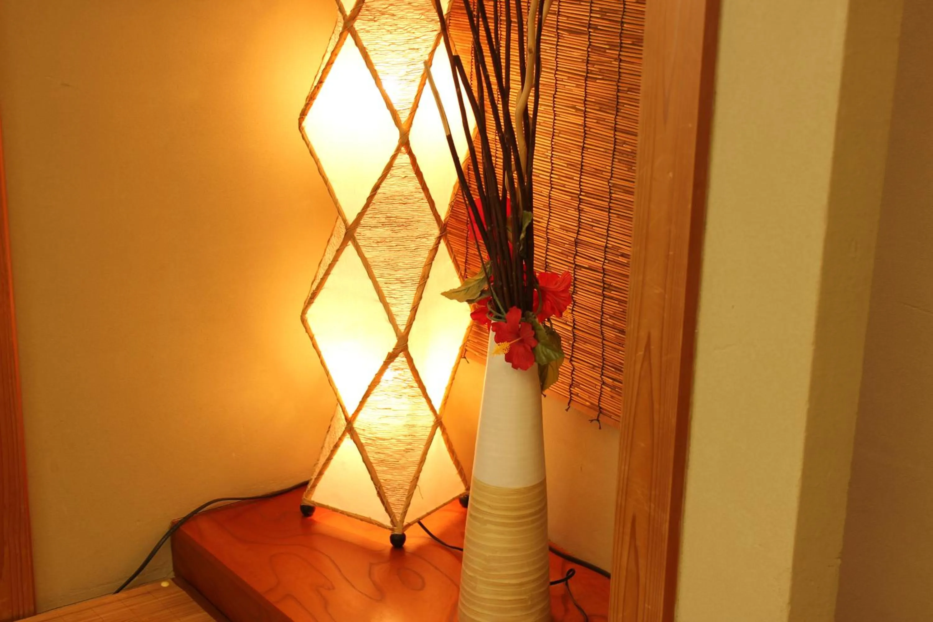 Decorative detail in Okinawa Minshuku Kariyushi