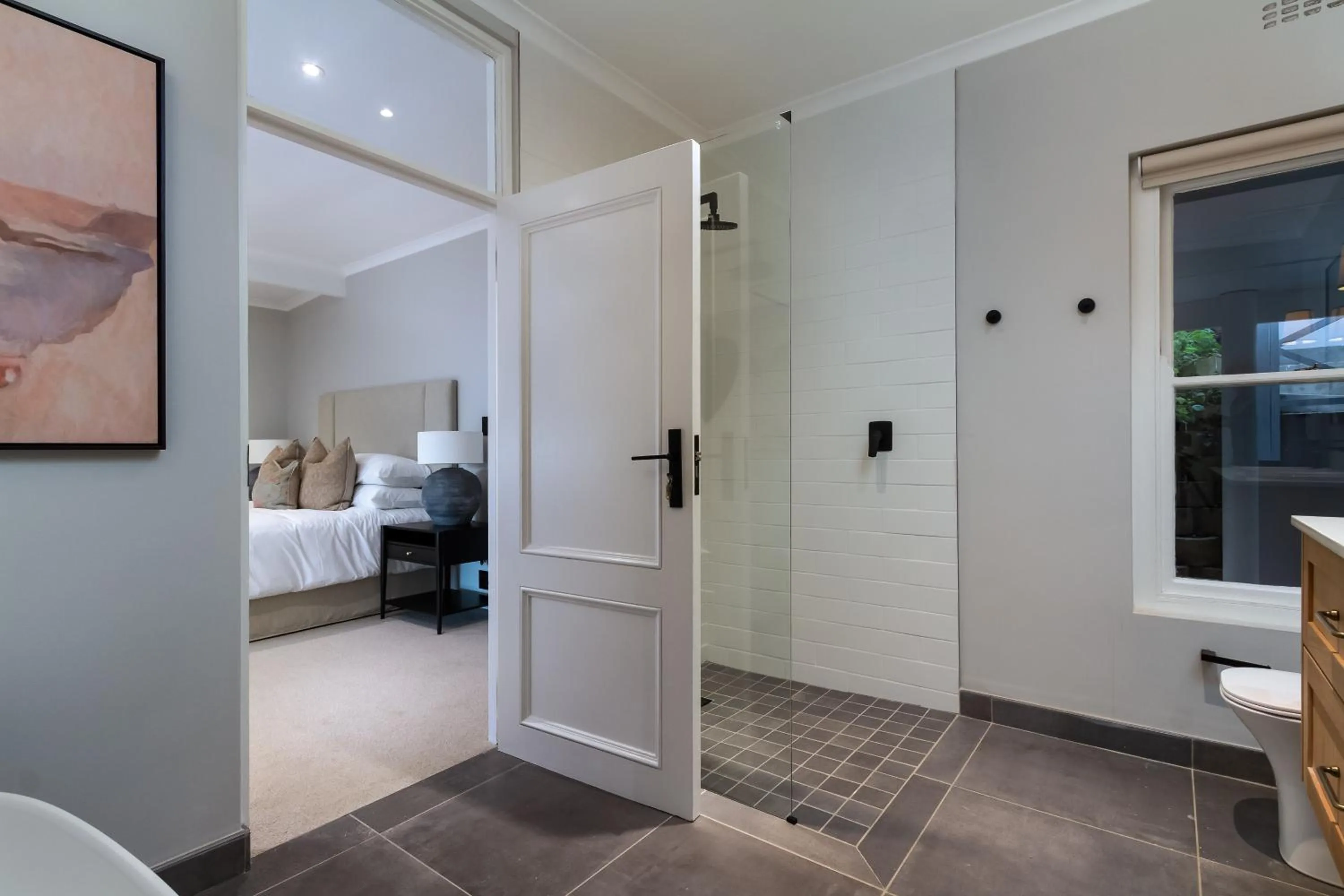 Bathroom, Bed in Bay Haven Collection, Hout Bay