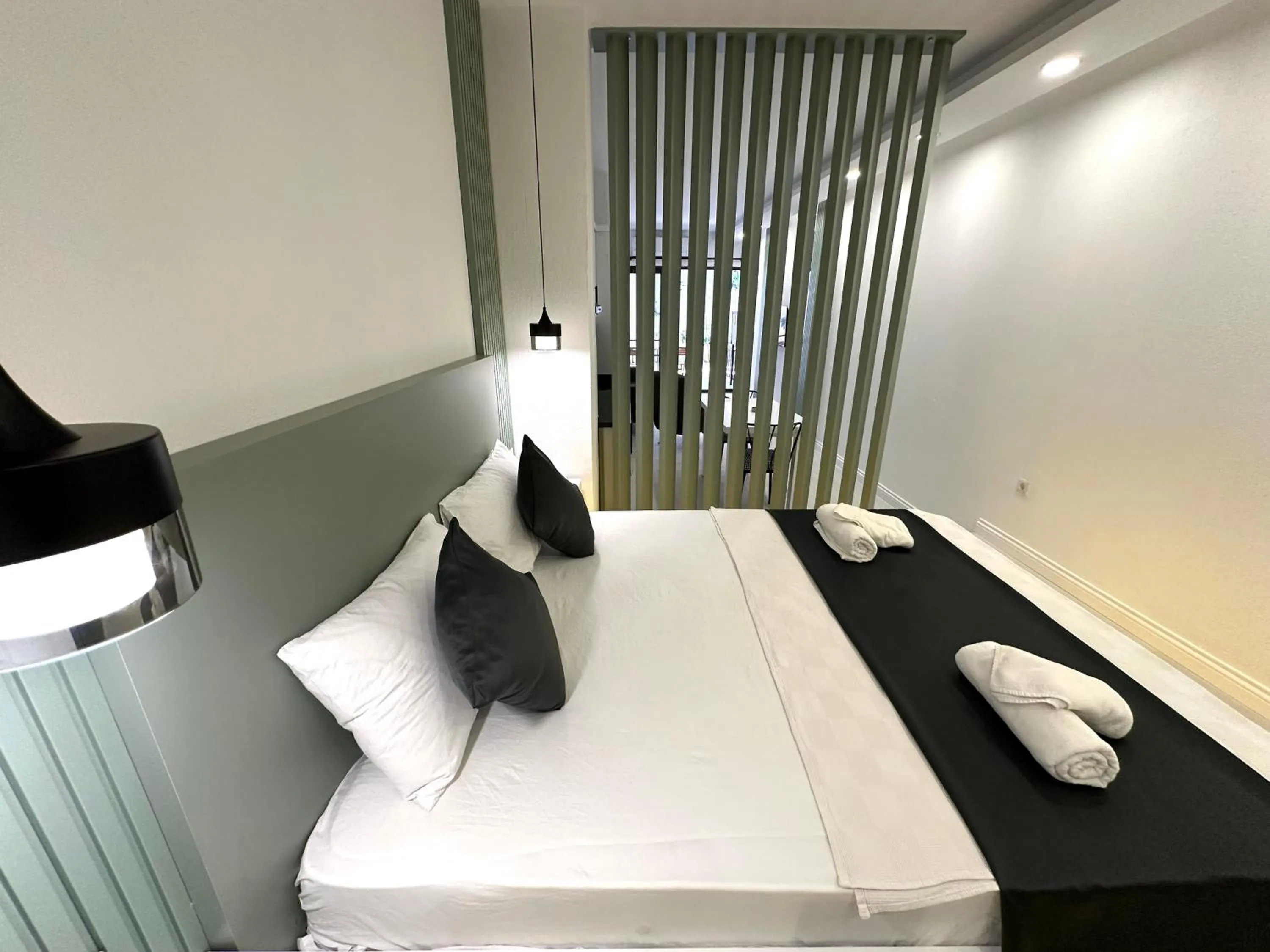 Bed in Bossa Nova Apart Hotel