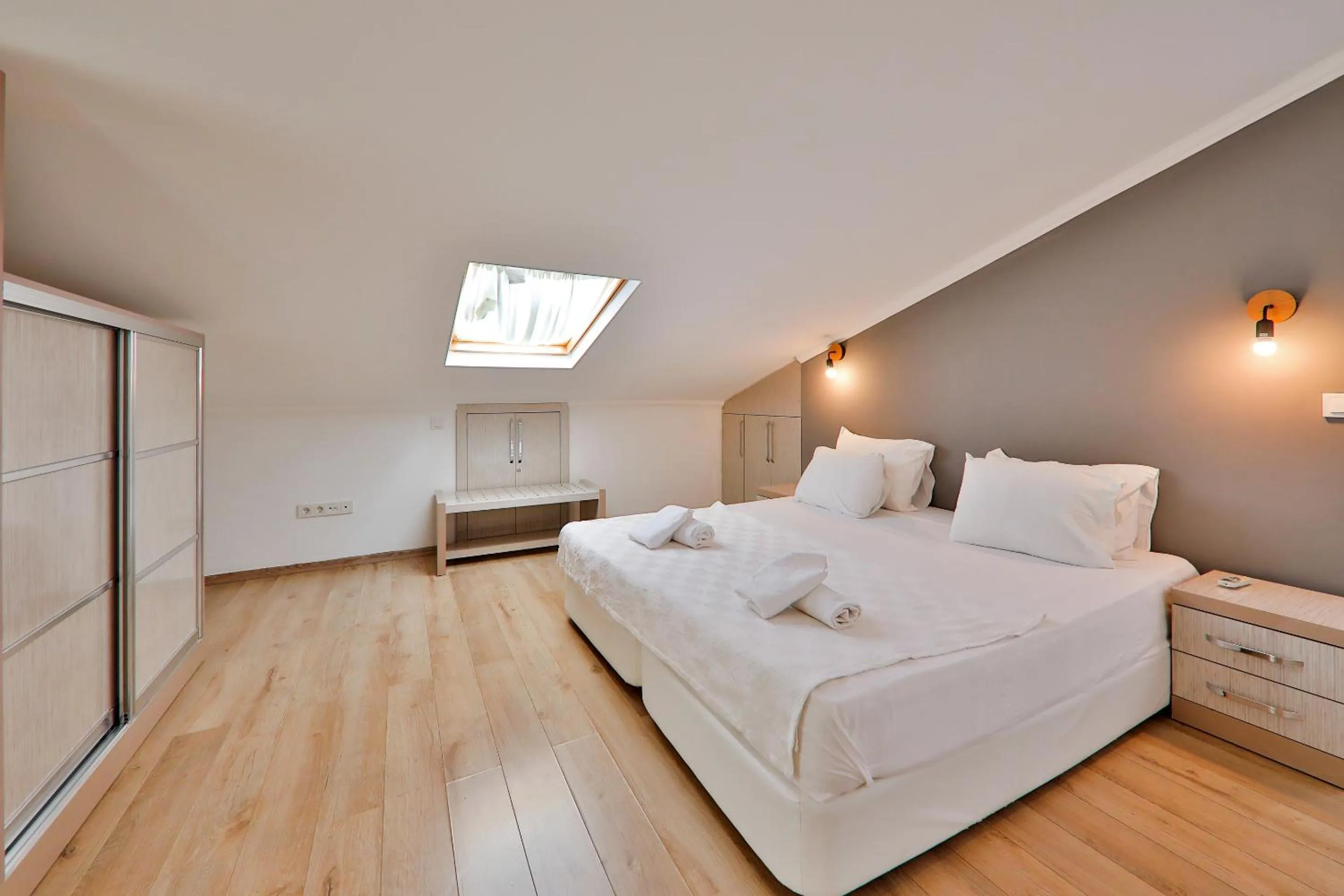 Bed in Bossa Nova Apart Hotel