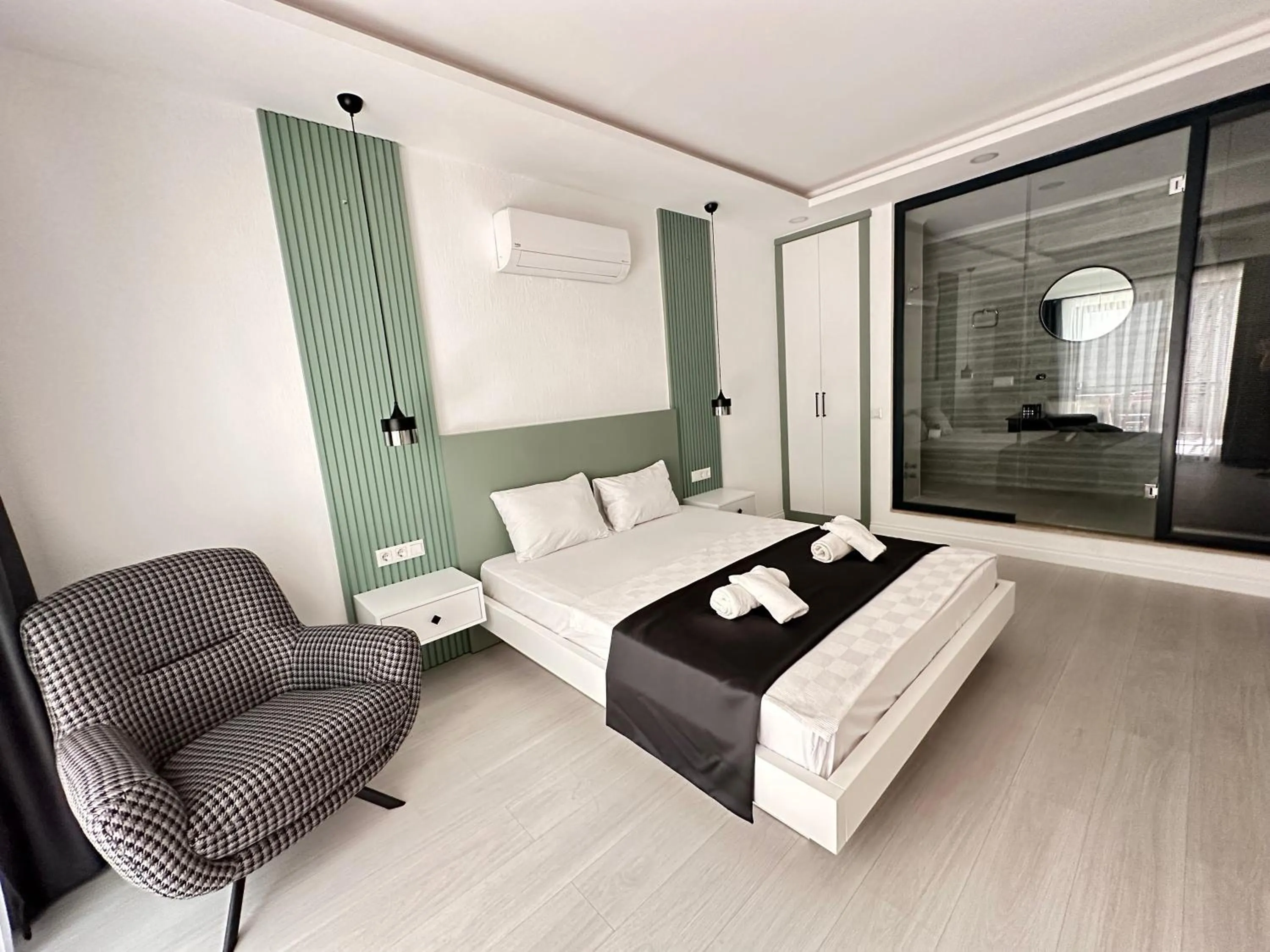 Bed in Bossa Nova Apart Hotel