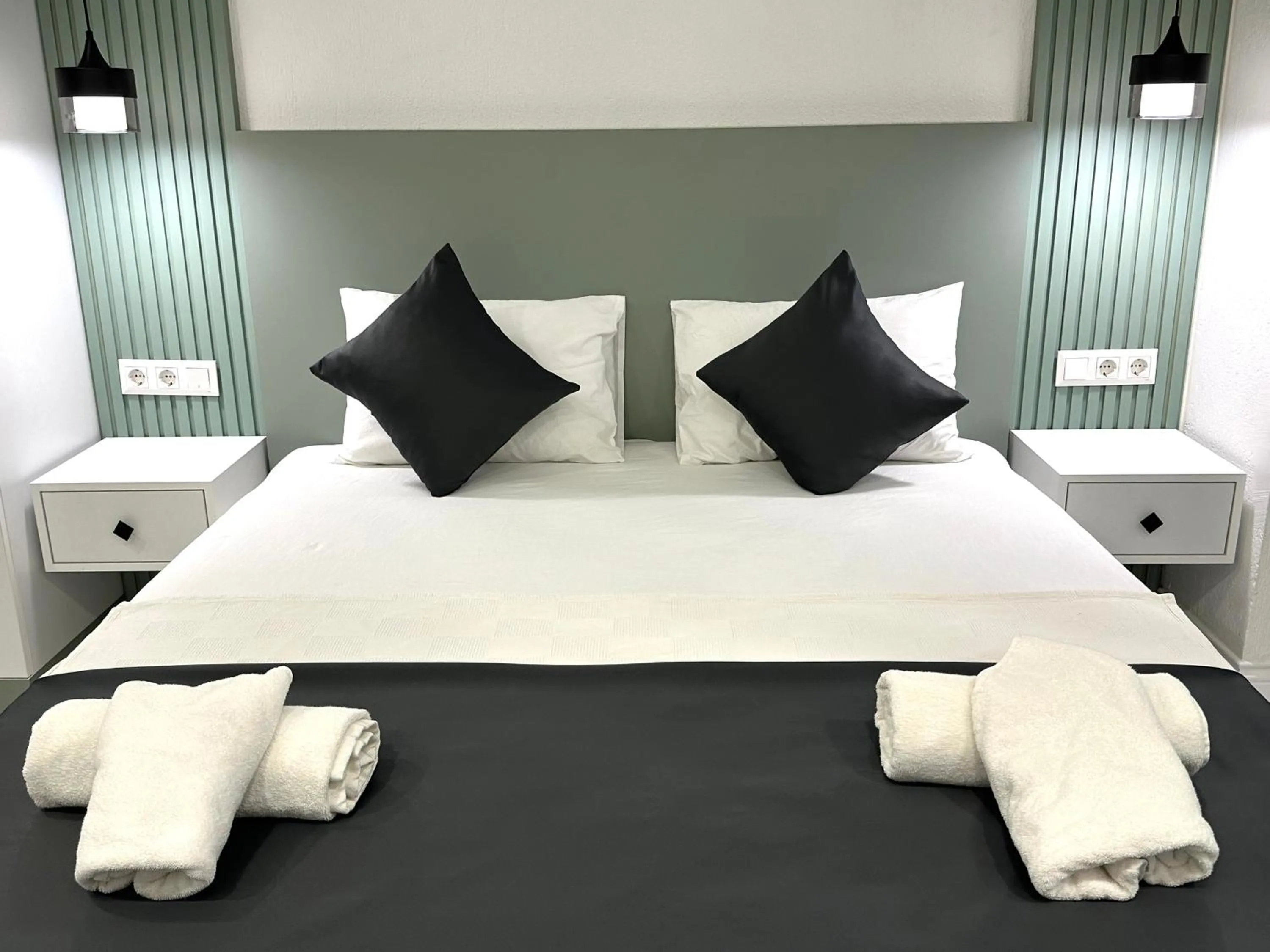 Bed in Bossa Nova Apart Hotel