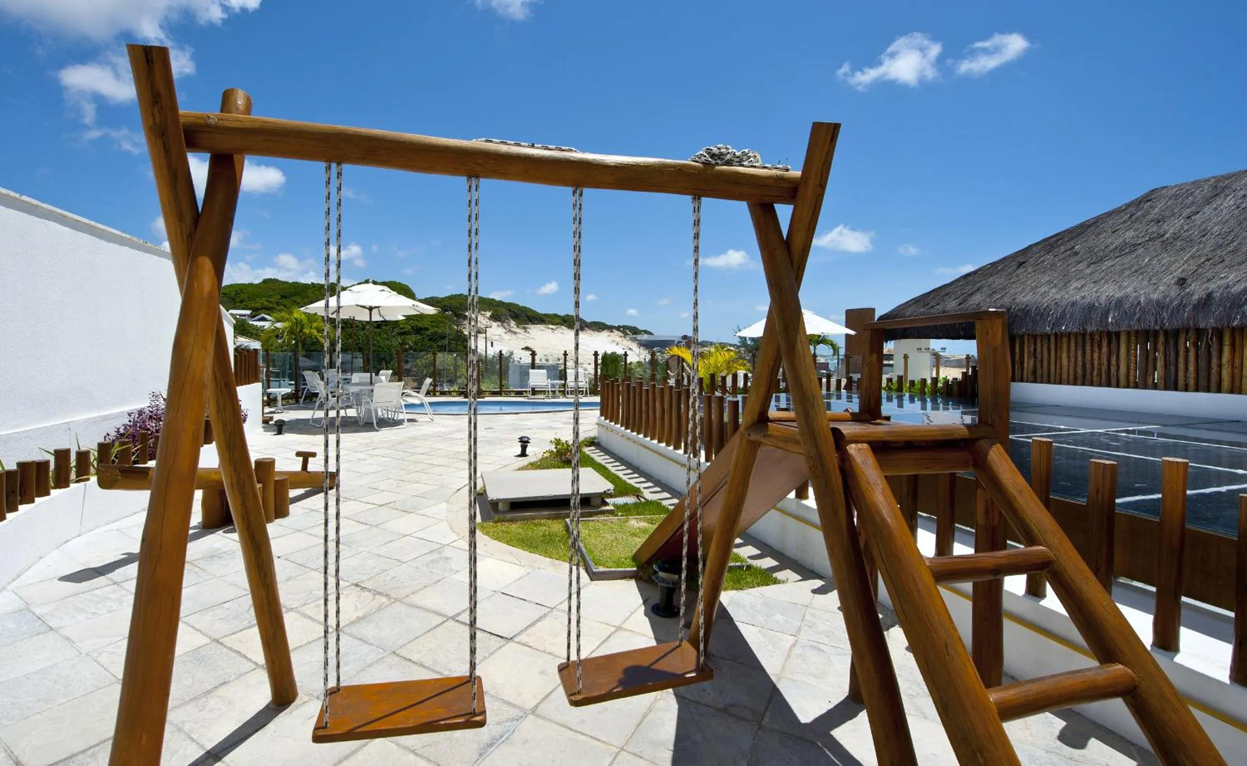 Children play ground in Pontalmar Praia Hotel
