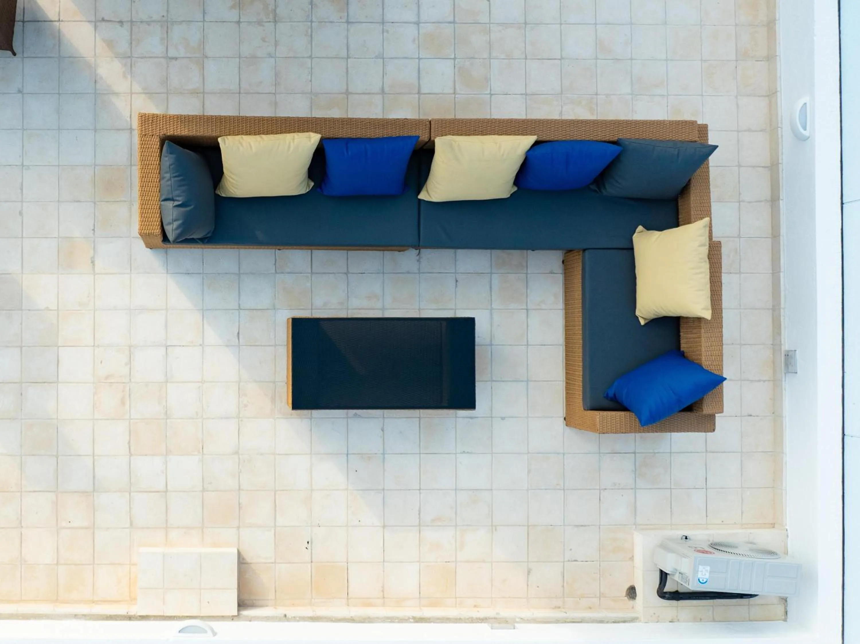 Seating area in Amkia Villas Diani