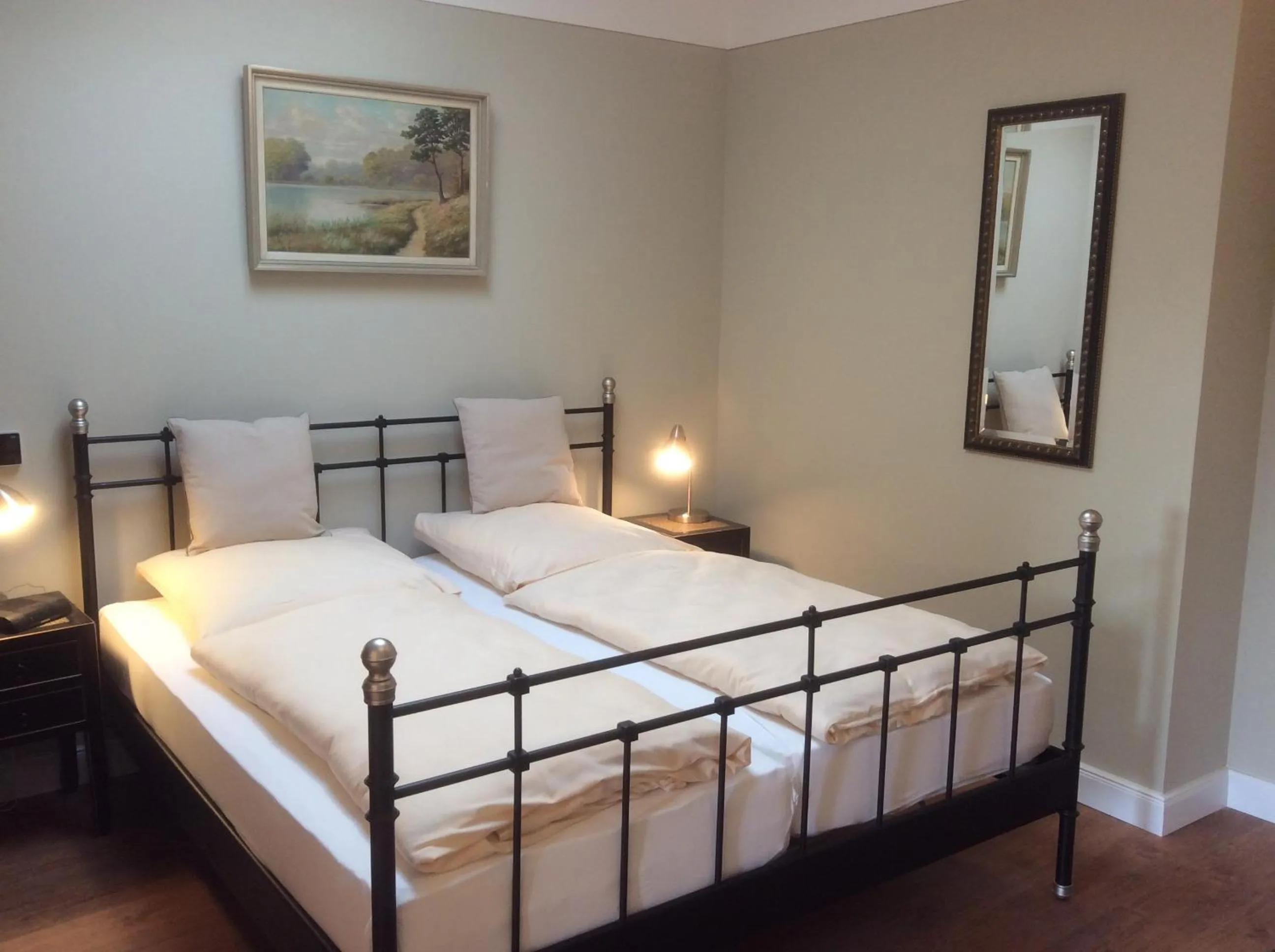 Bed in Hugos Haus & Berthas Haus