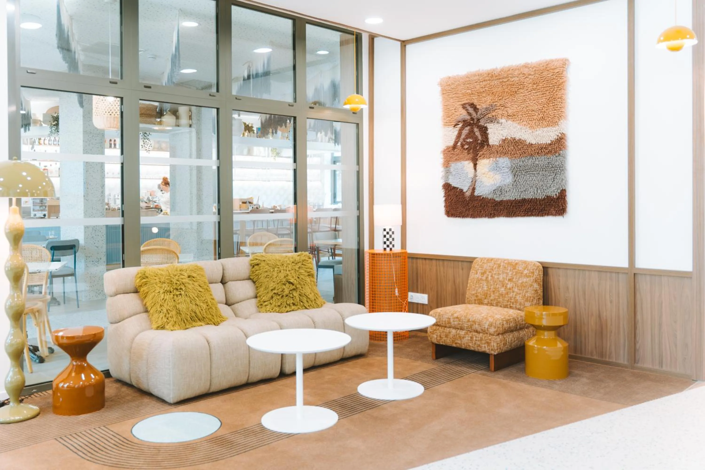 Lobby or reception in Bikube Montpellier