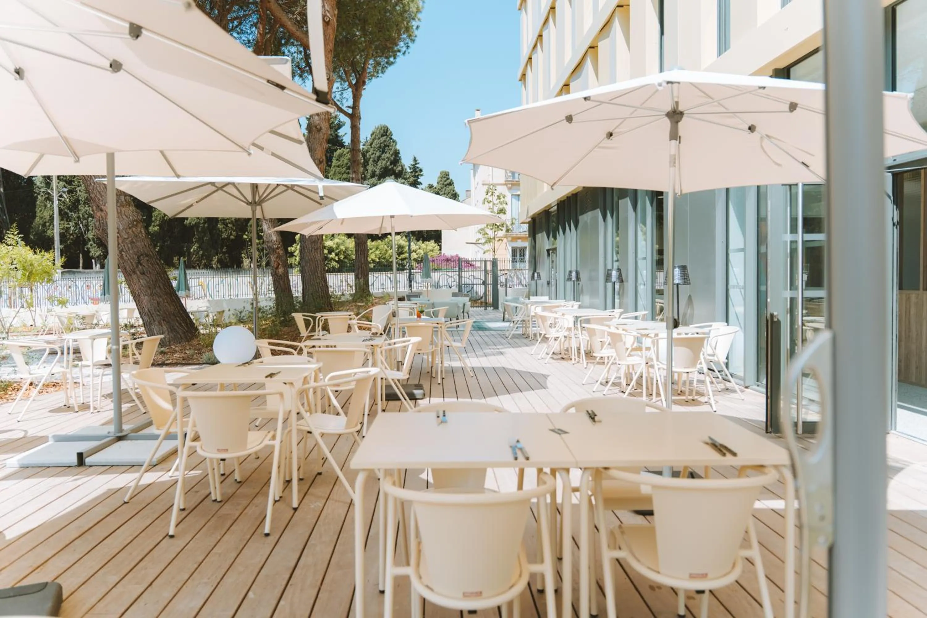 Patio in Bikube Montpellier