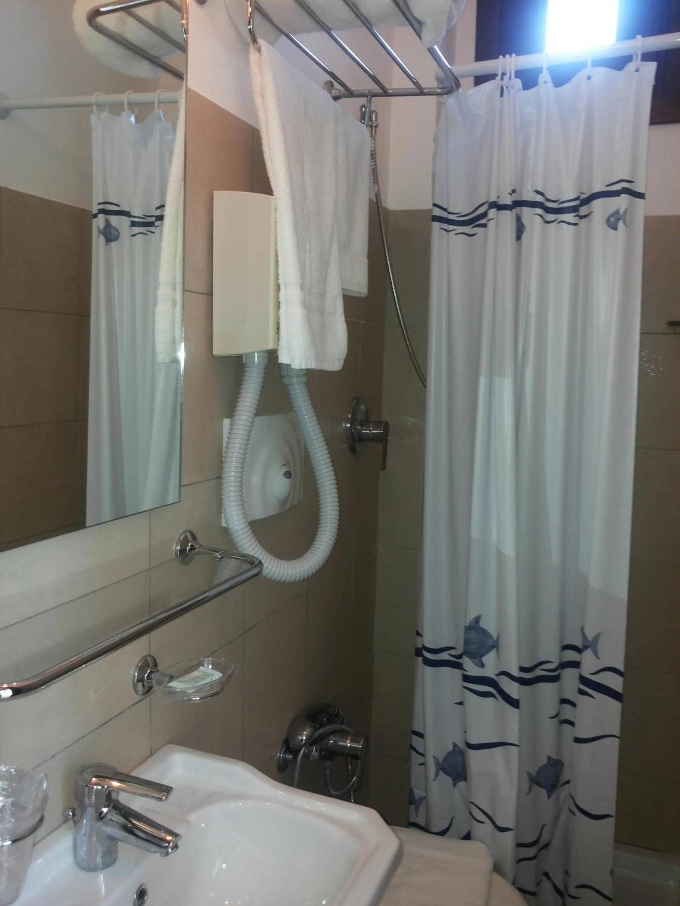 Bathroom in Hotel Villa Ionia