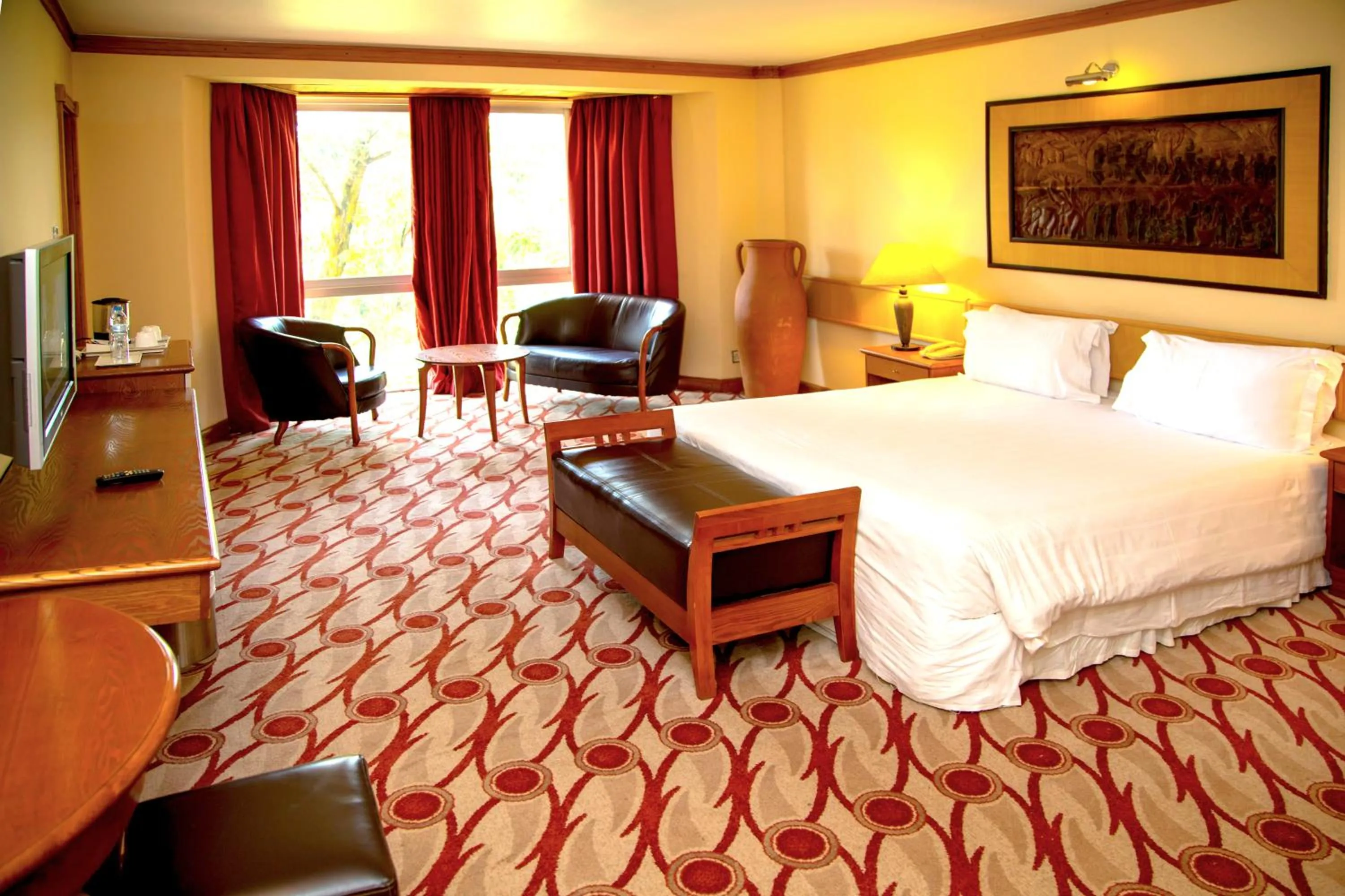 Bed in Golf Course Hotel