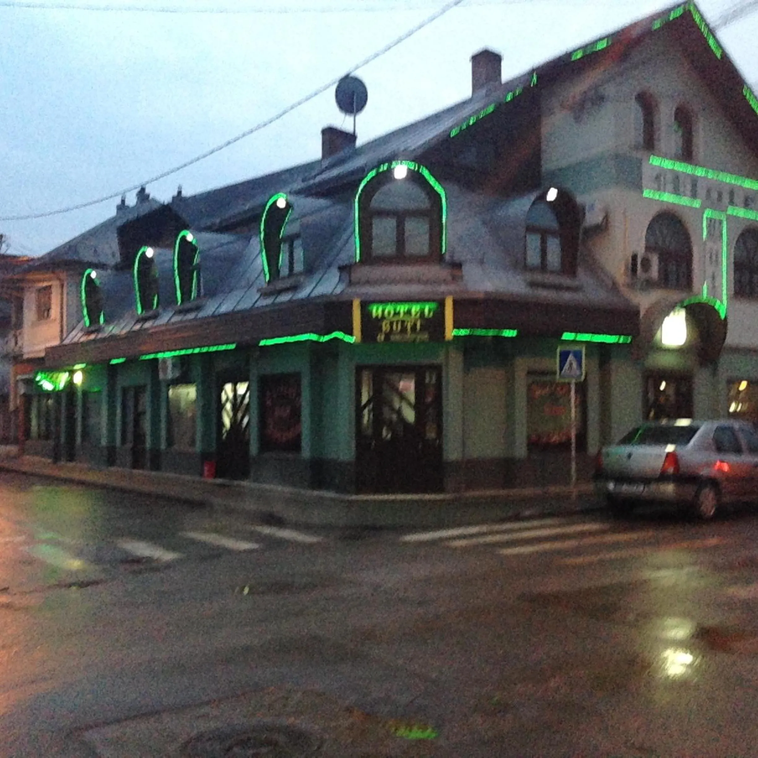 Facade/entrance in Motel Buti