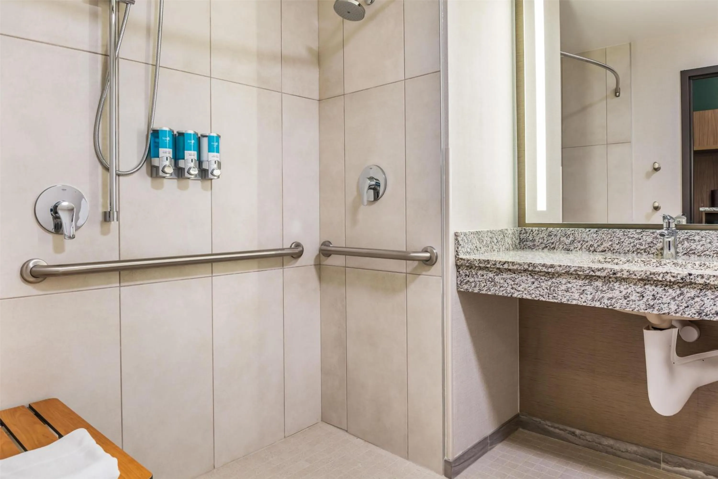 Bathroom in Drury Plaza Hotel Pigeon Forge