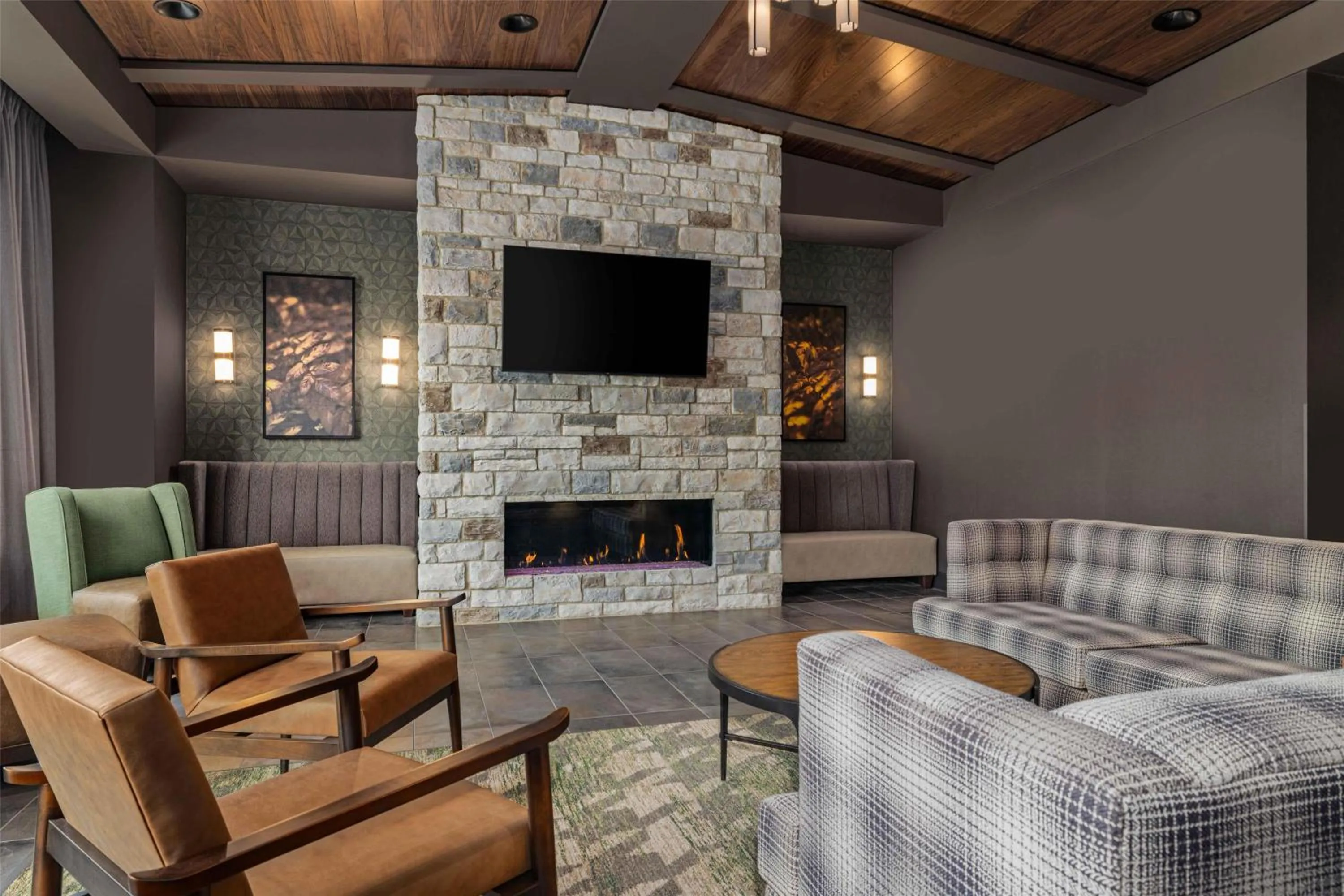 Lobby or reception in Drury Plaza Hotel Pigeon Forge