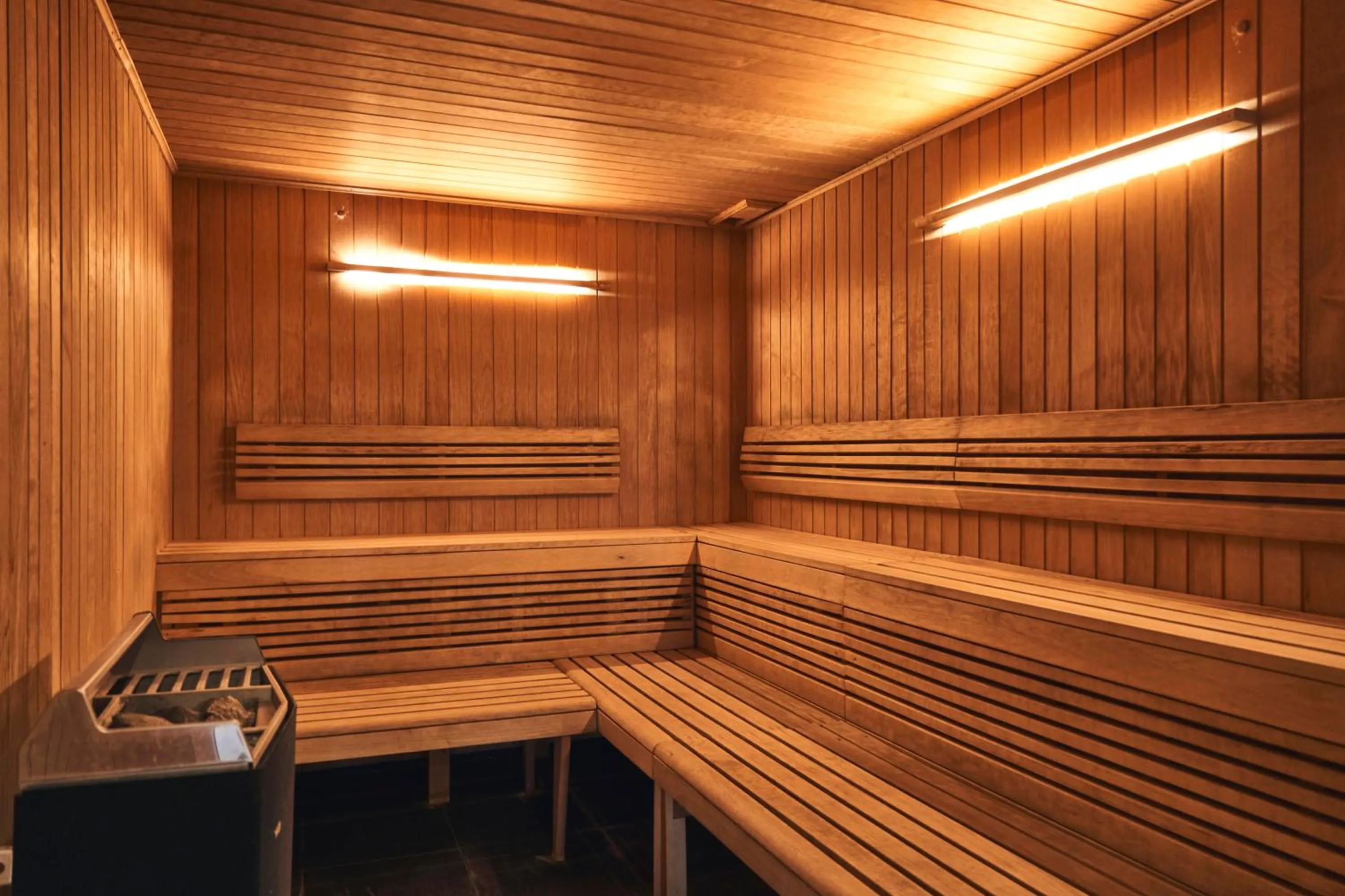 Sauna in Hotel Vellir