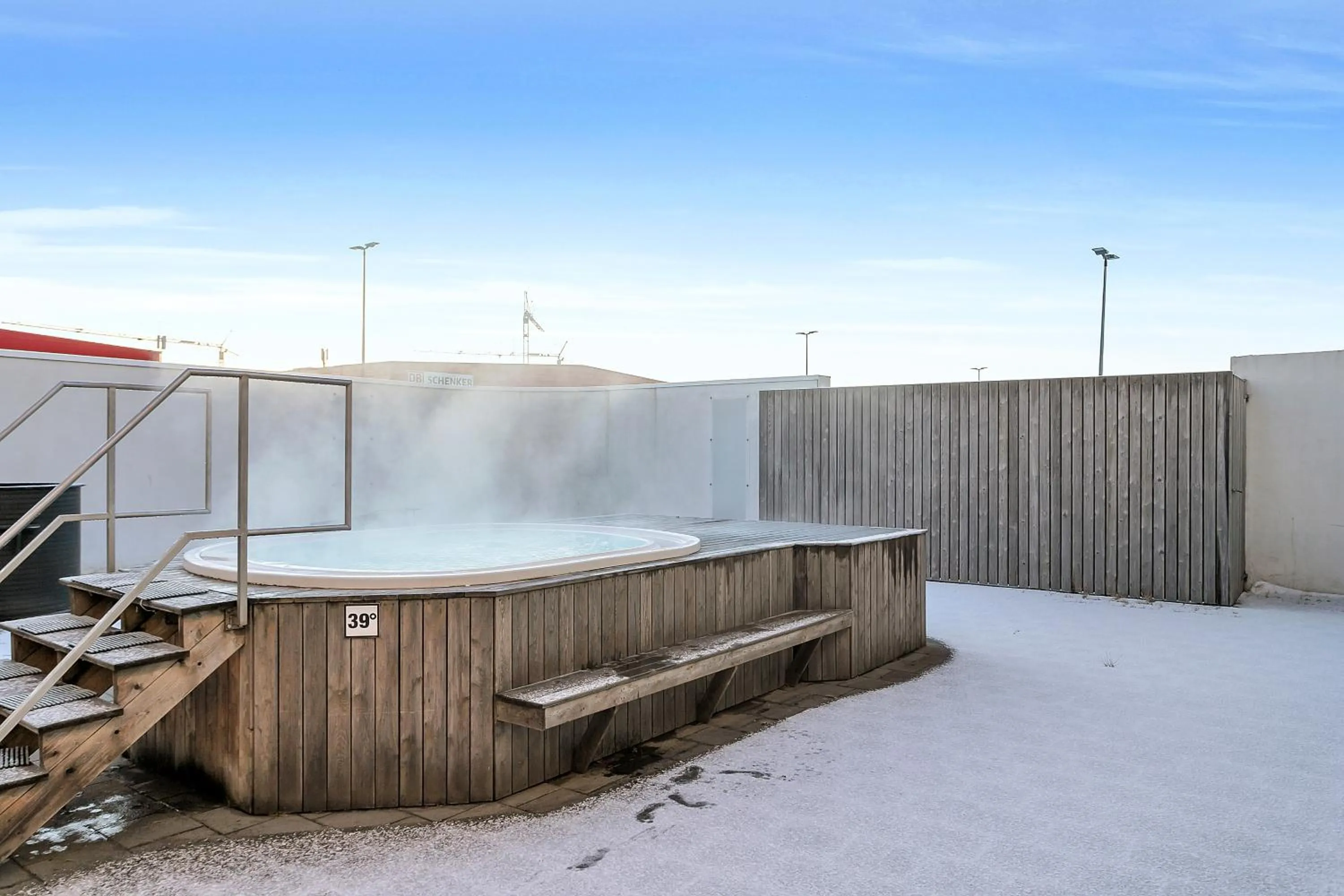 Hot Tub in Hotel Vellir