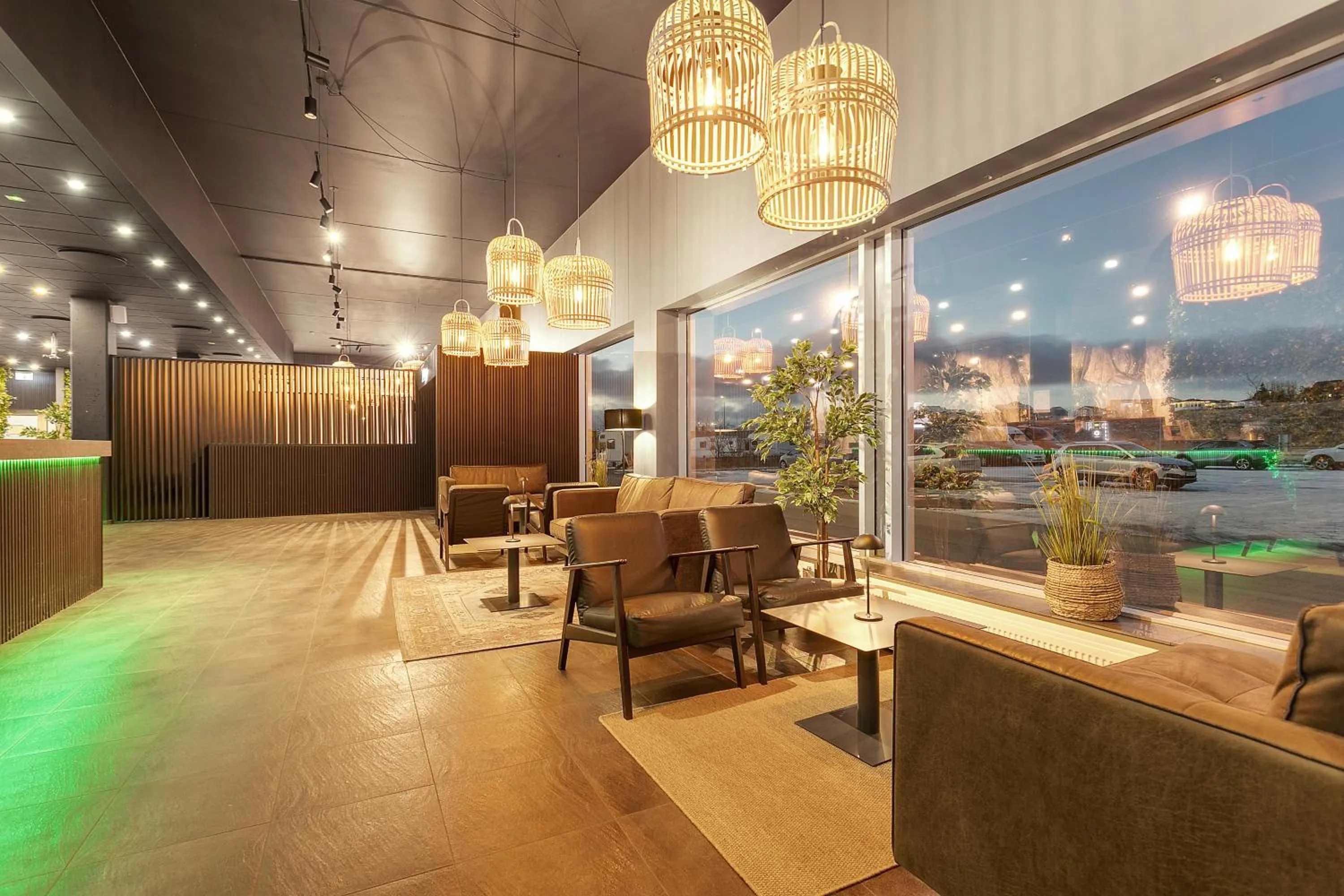 Lobby or reception in Hotel Vellir