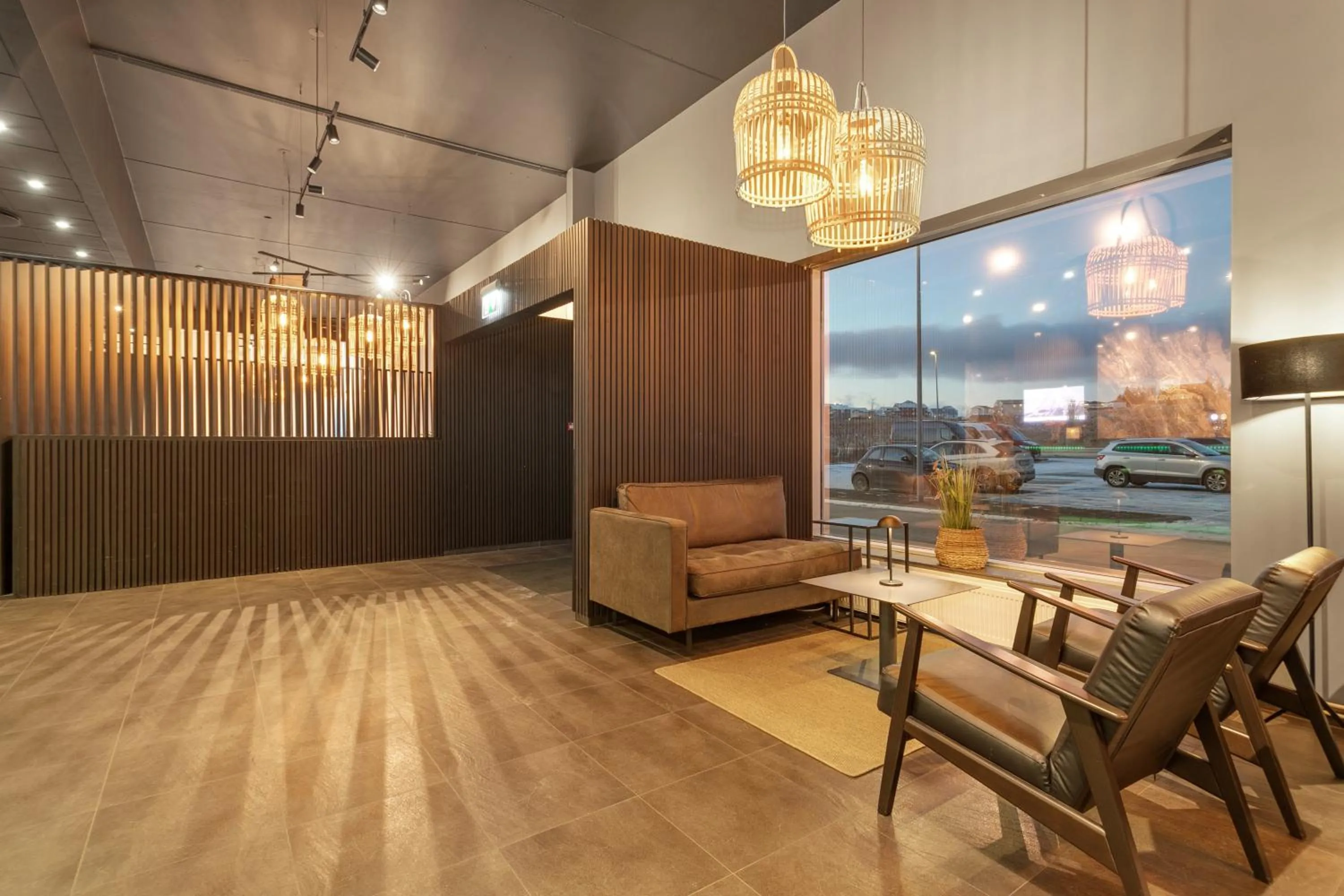 Lobby or reception in Hotel Vellir