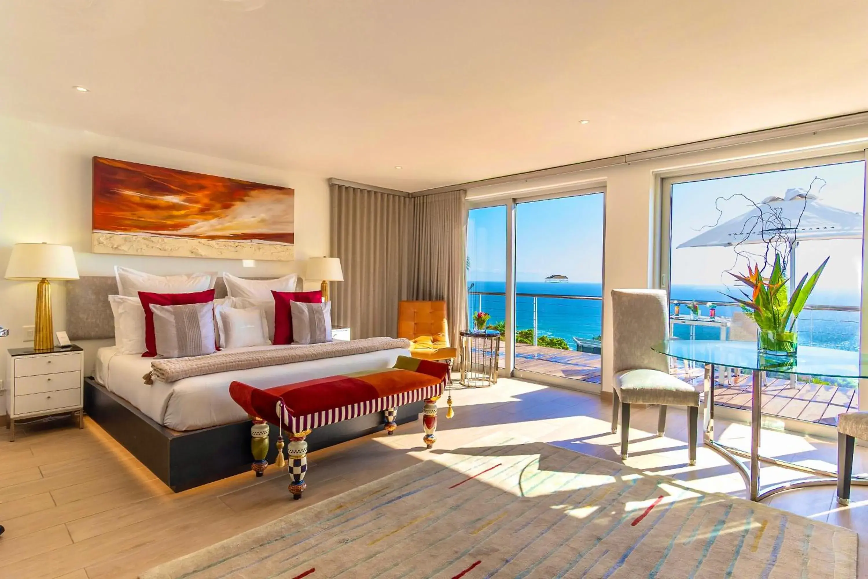 Deluxe Suite with Private Terrace and Sea View - Penthouse Suite in Atlanticview Cape Town Boutique Hotel Deluxe Suite with Private Terrace and Sea View - Penthouse Suite in Atlanticview Cape Town Boutique Hotel