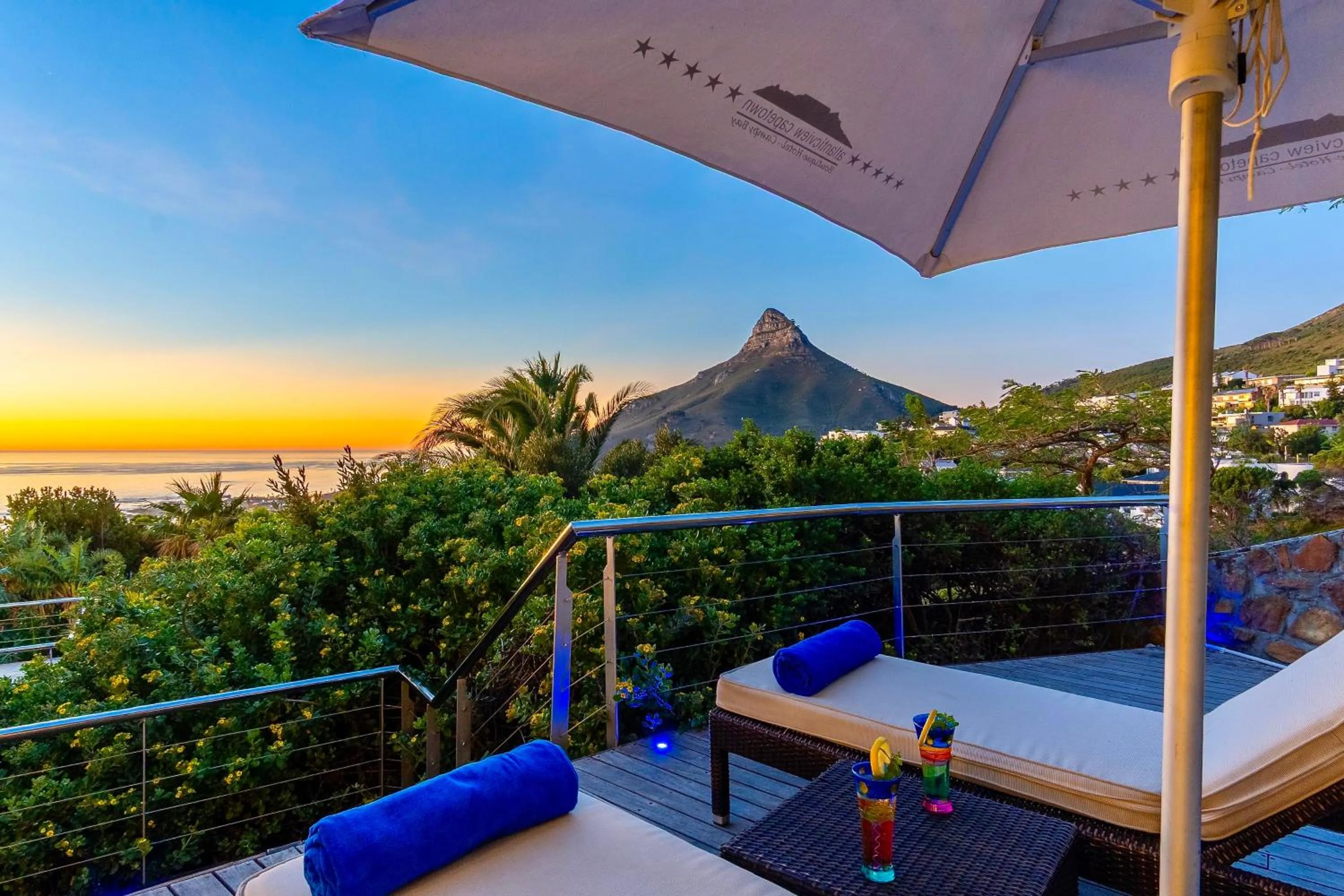 Balcony/Terrace in Atlanticview Cape Town Boutique Hotel