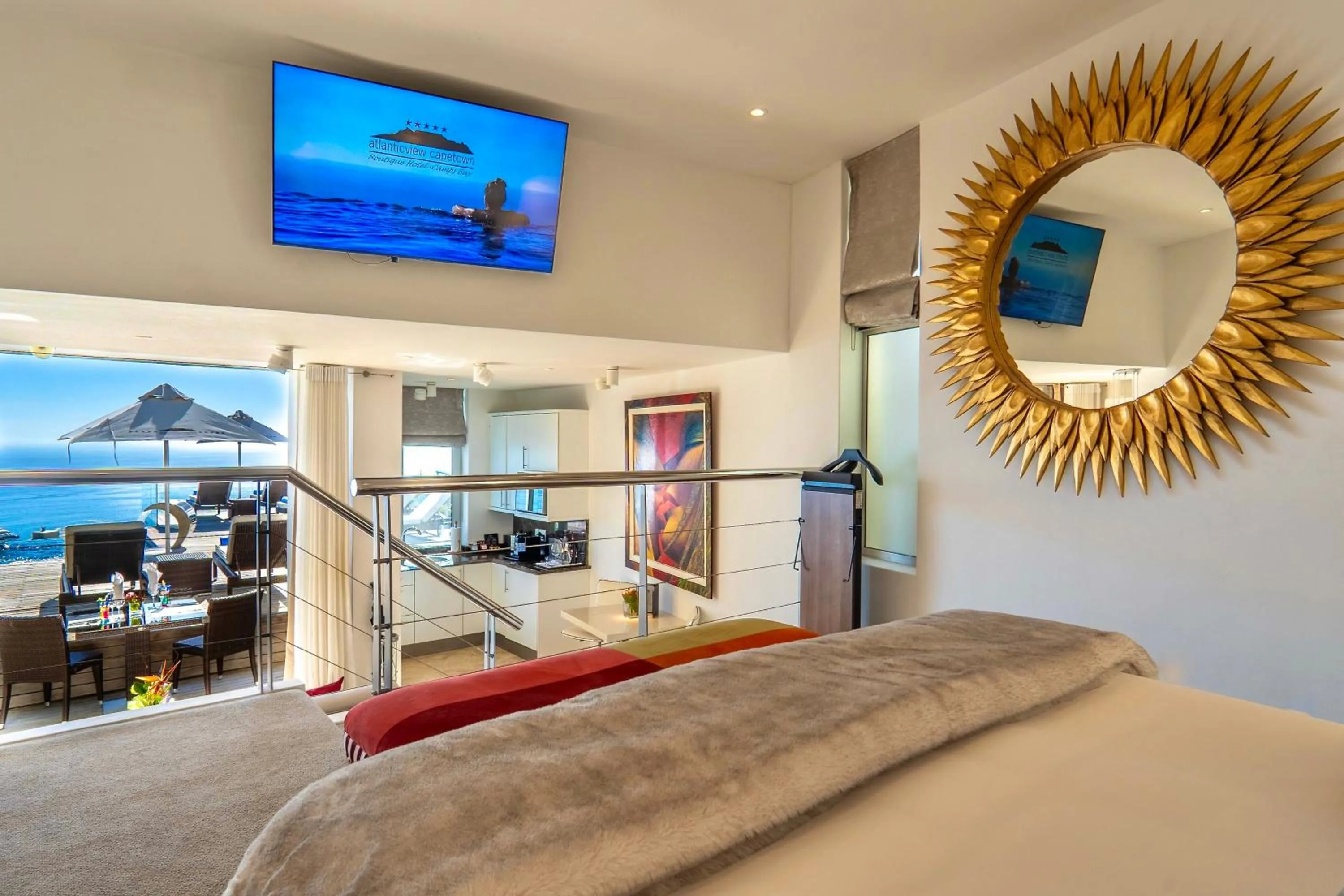 View (from property/room), Bed in Atlanticview Cape Town Boutique Hotel