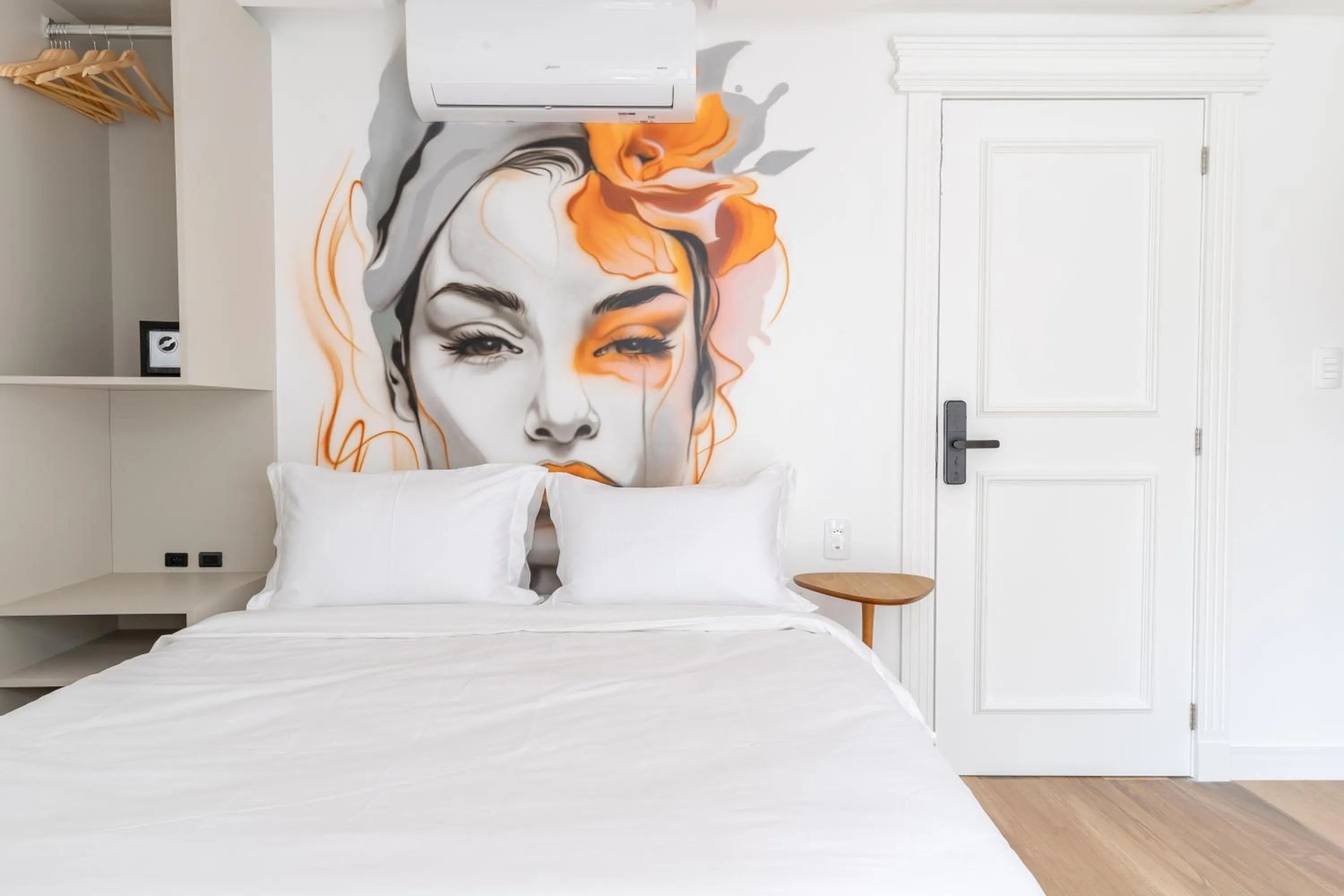 Bed in Up Hotel Boutique