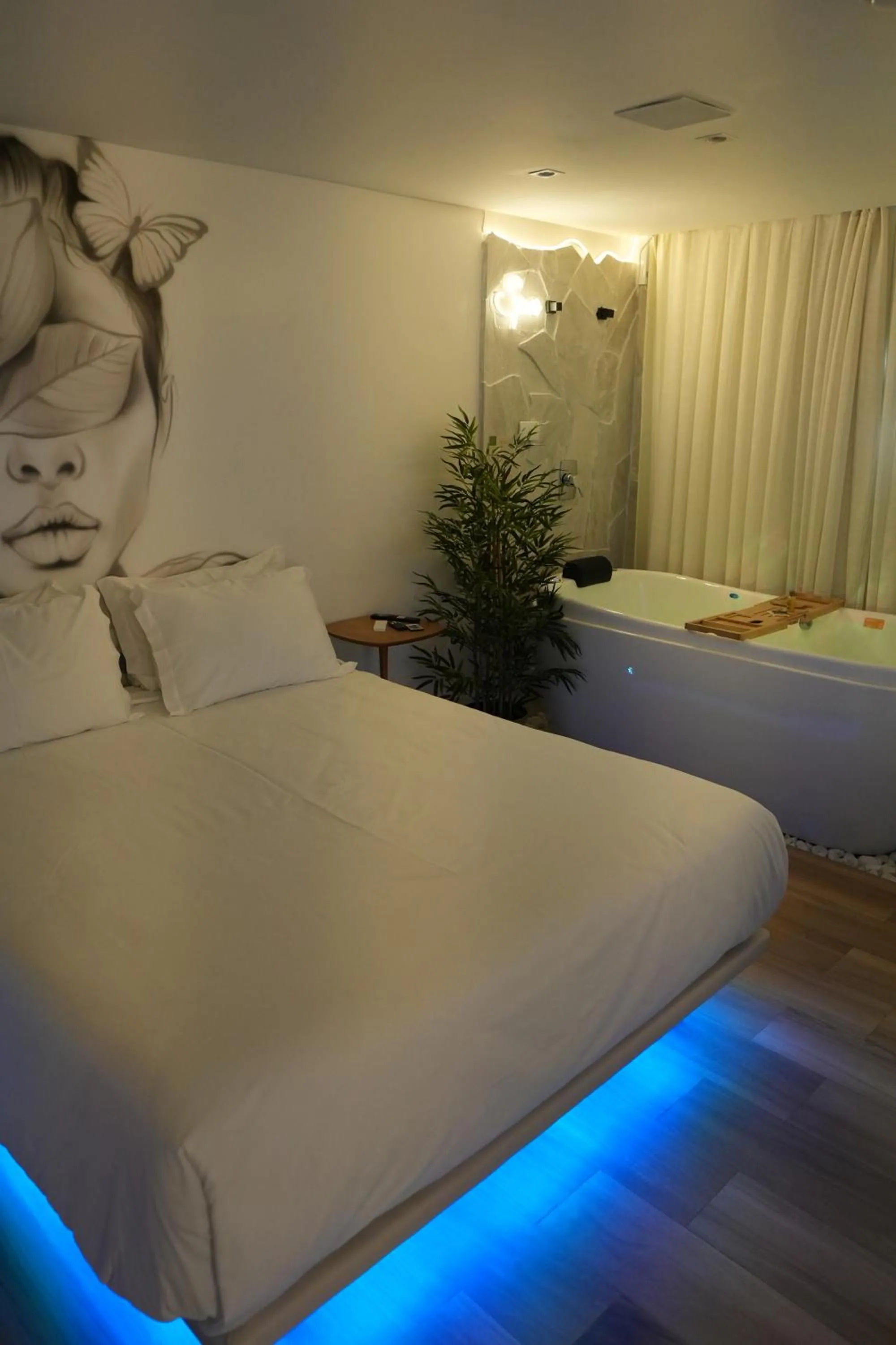 Bed in Up Hotel Boutique